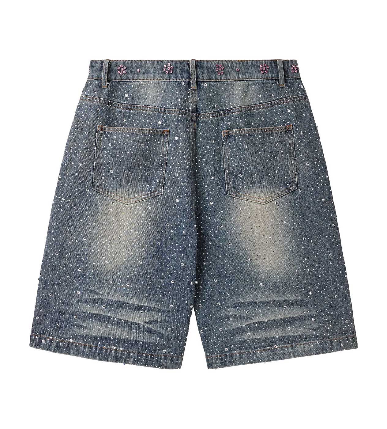 Vale Forever Iced Out Jorts Blue Size US 38 / EU 54 - 2 Thumbnail