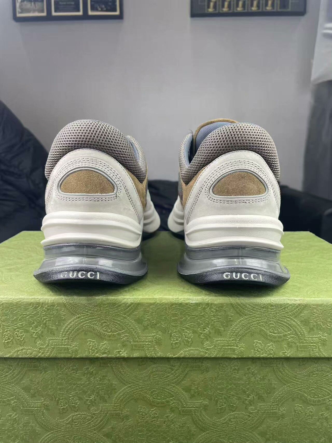 Gucci Gucci Running Brown Lowtop Sneakers 40 Men Size US 7.5 / EU 40-41 - 3 Thumbnail