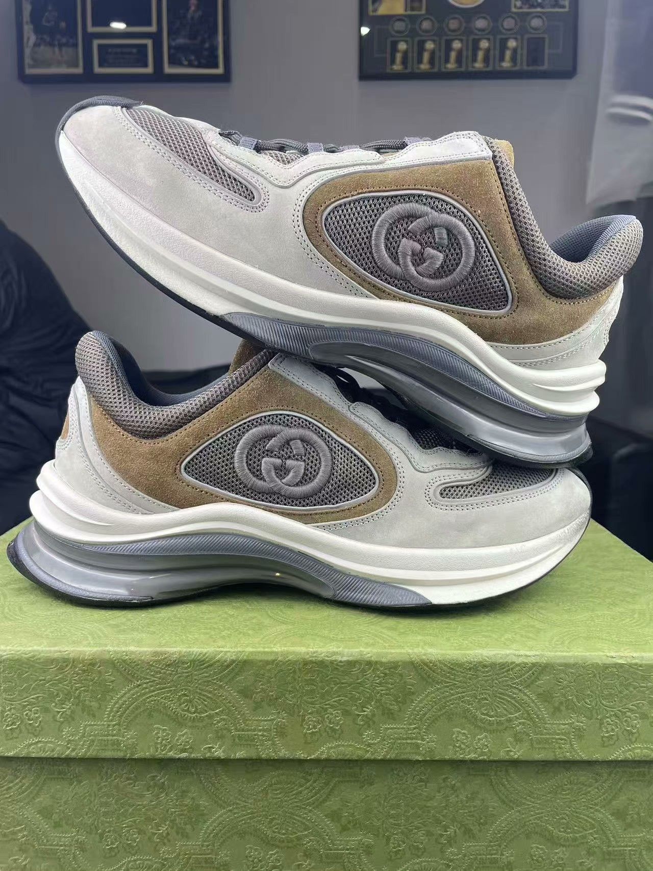 Gucci Gucci Running Brown Lowtop Sneakers 40 Men Size US 7.5 / EU 40-41 - 6 Thumbnail