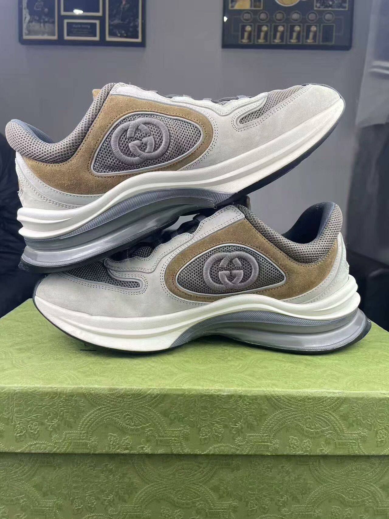 Gucci Gucci Running Brown Lowtop Sneakers 40 Men Size US 7.5 / EU 40-41 - 5 Thumbnail