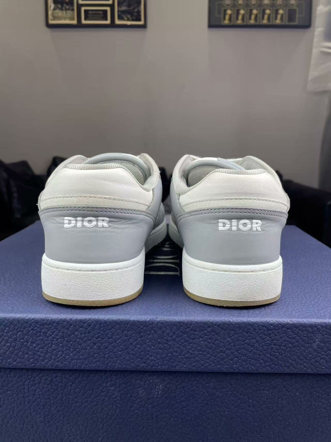 Dior Dior White Lowtop Sneakers 27 Women Size US 8 / IT 38 - 3 Thumbnail