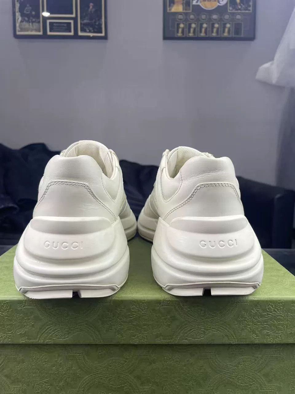 Gucci Gucci Printed Lowtop Sneakers 40 Men Size US 7.5 / EU 40-41 - 3 Thumbnail