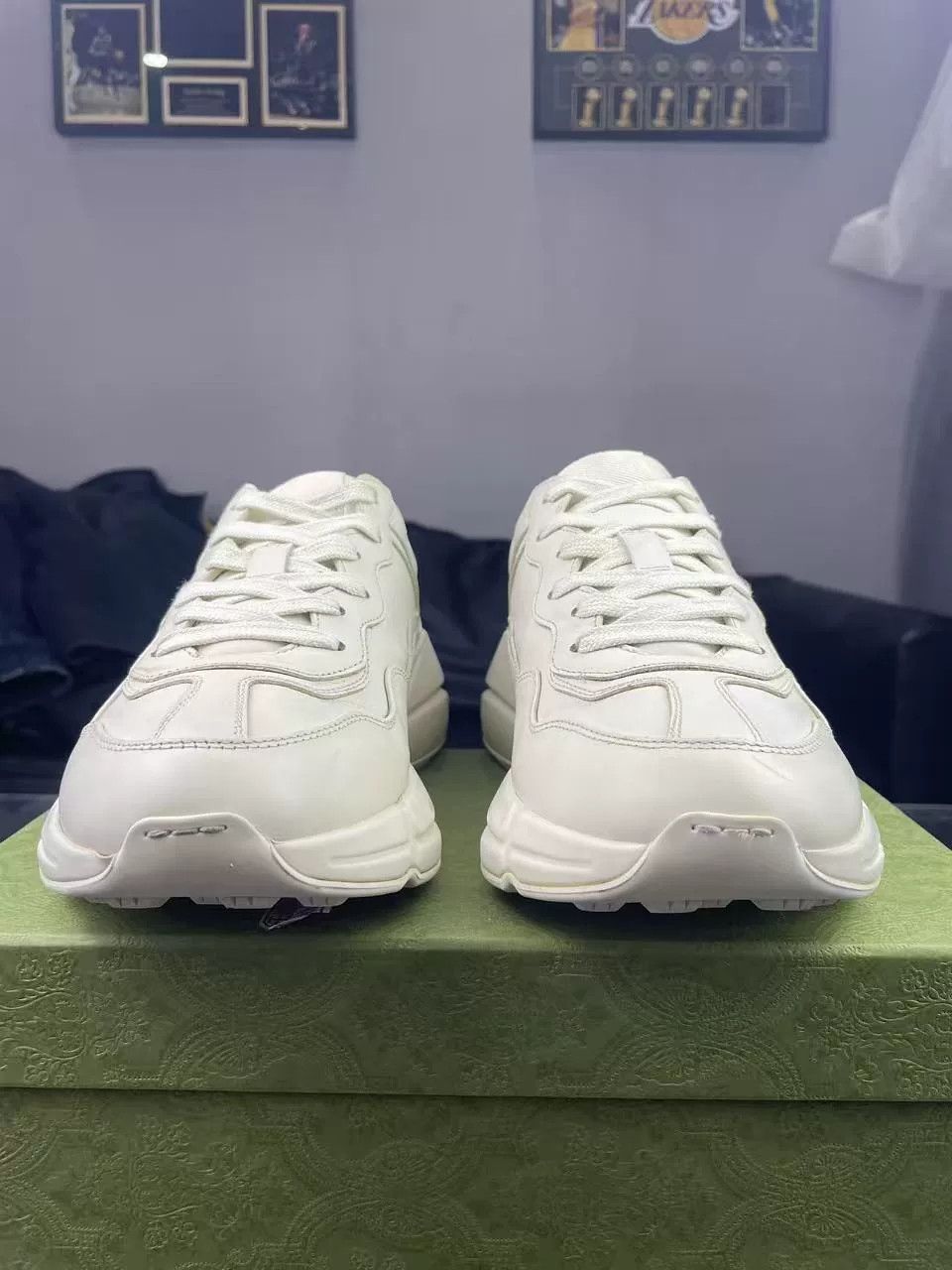 Gucci Gucci Printed Lowtop Sneakers 40 Men Size US 7.5 / EU 40-41 - 2 Thumbnail