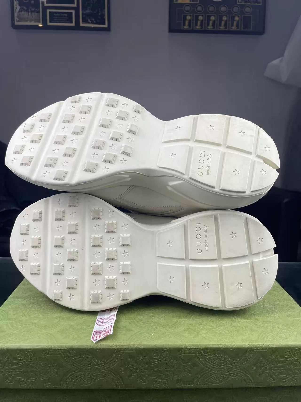 Gucci Gucci Printed Lowtop Sneakers 40 Men Size US 7.5 / EU 40-41 - 4 Thumbnail