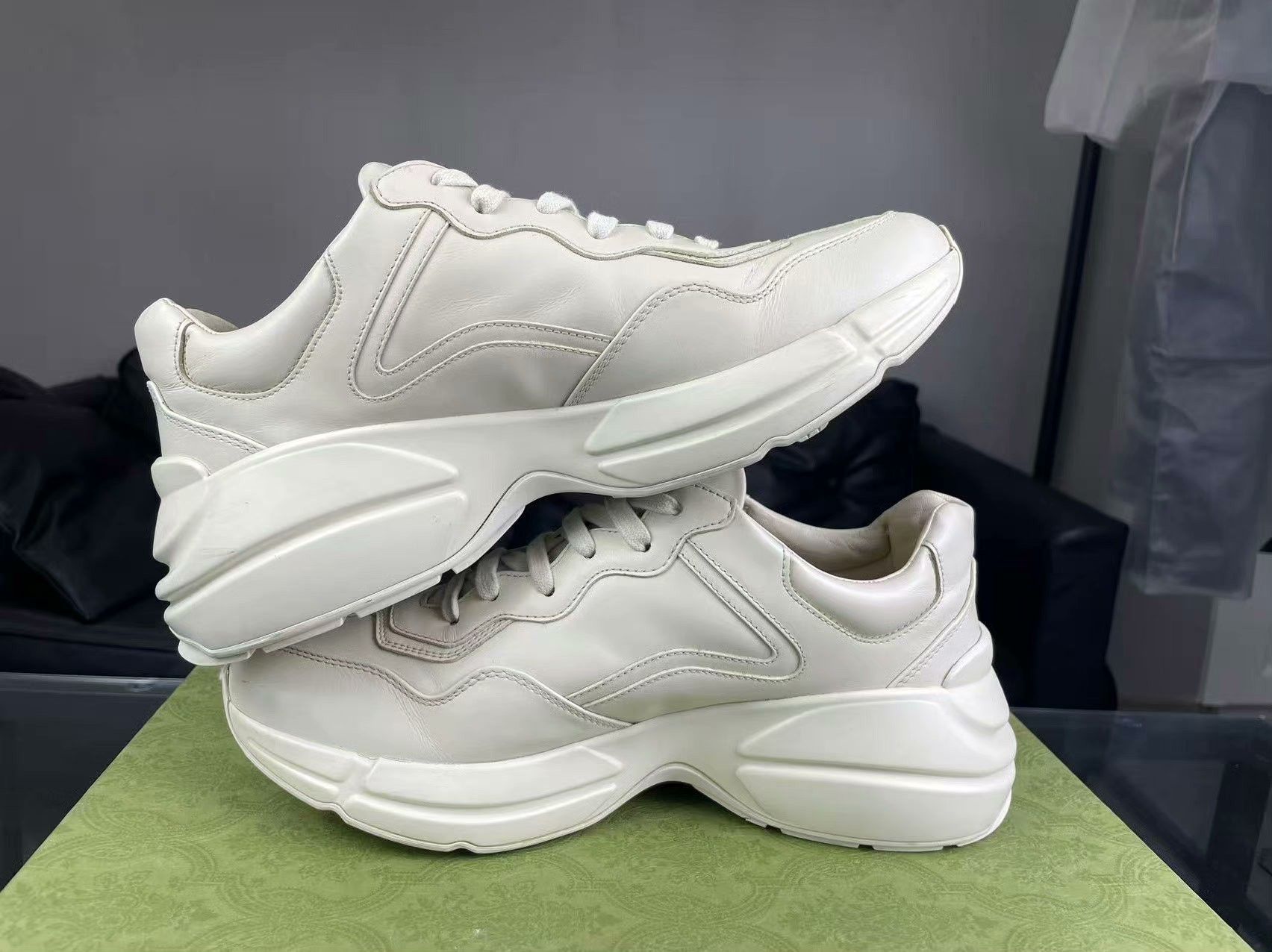 Gucci Gucci Printed Lowtop Sneakers 40 Men Size US 7.5 / EU 40-41 - 5 Thumbnail