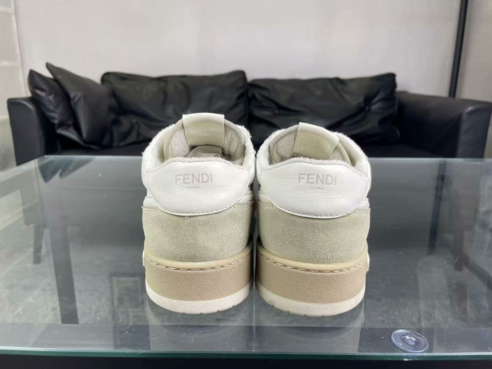 Fendi Fendi White Lowtop Sneakers 40 Men Size US 7.5 / EU 40-41 - 3 Thumbnail