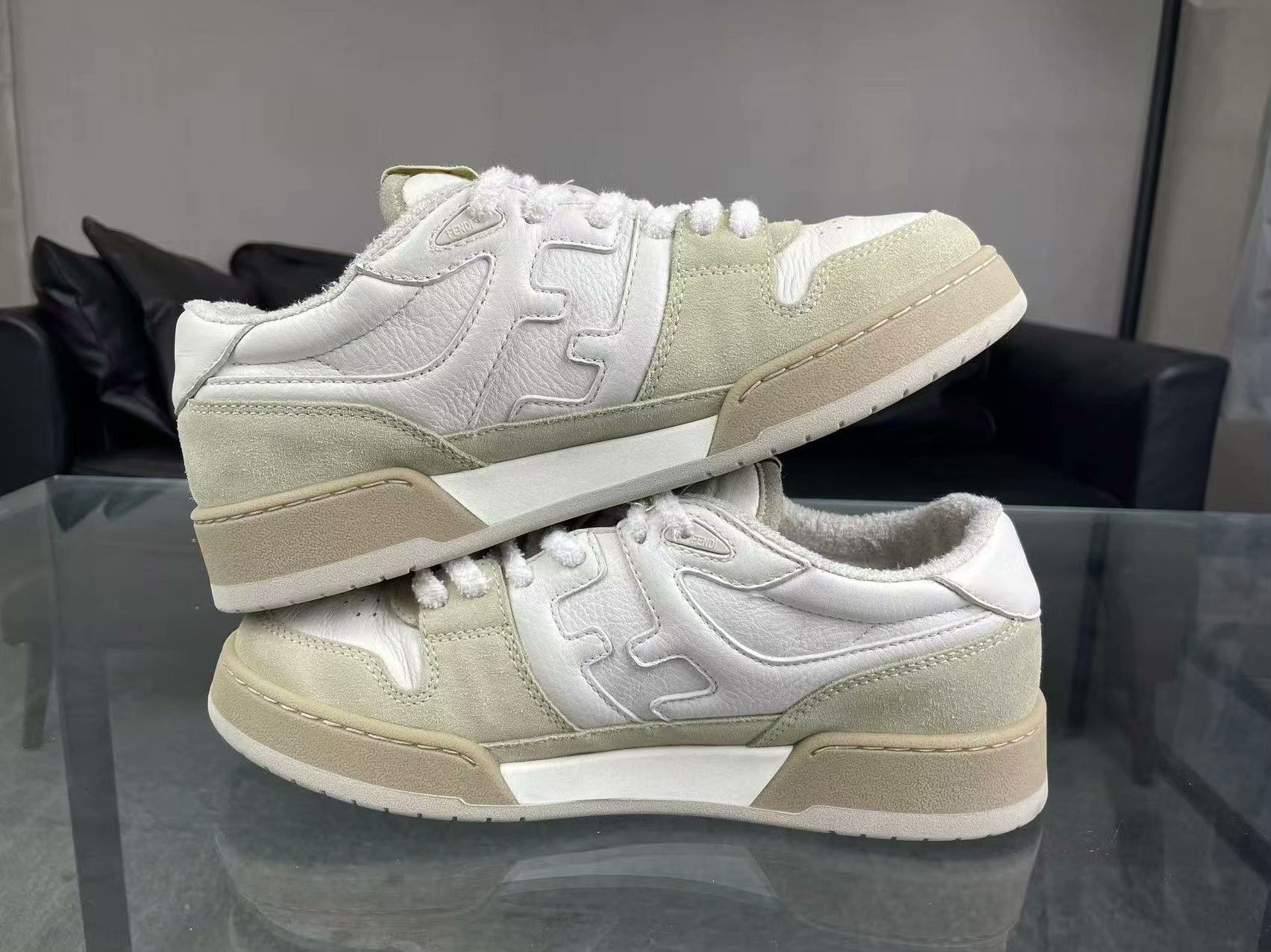 Fendi Fendi White Lowtop Sneakers 40 Men Size US 7.5 / EU 40-41 - 5 Thumbnail