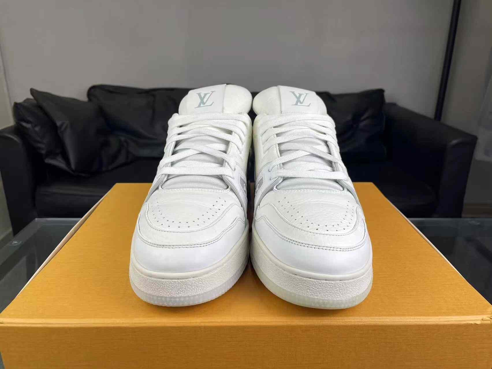 Louis Vuitton Louis Vuitton Training White Lowtop Sneakers 42 Men Size US 9 / EU 42 - 2 Thumbnail