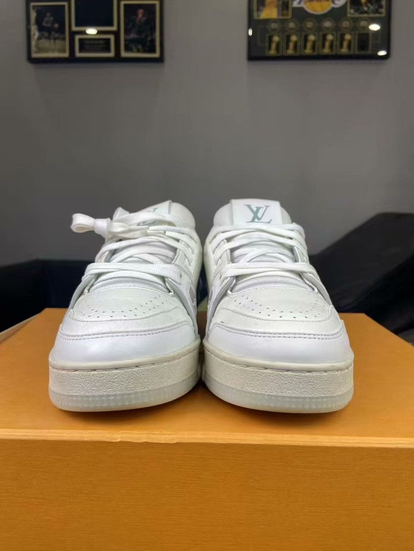 Louis Vuitton Louis Vuitton Training White Lowtop Sneakers 36 Women Size US 6 / IT 36 - 2 Thumbnail