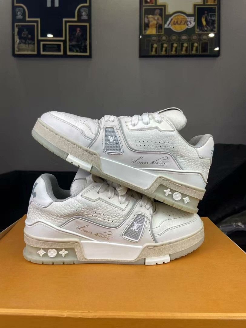 Louis Vuitton Louis Vuitton Training White Lowtop Sneakers 36 Women Size US 6 / IT 36 - 7 Thumbnail