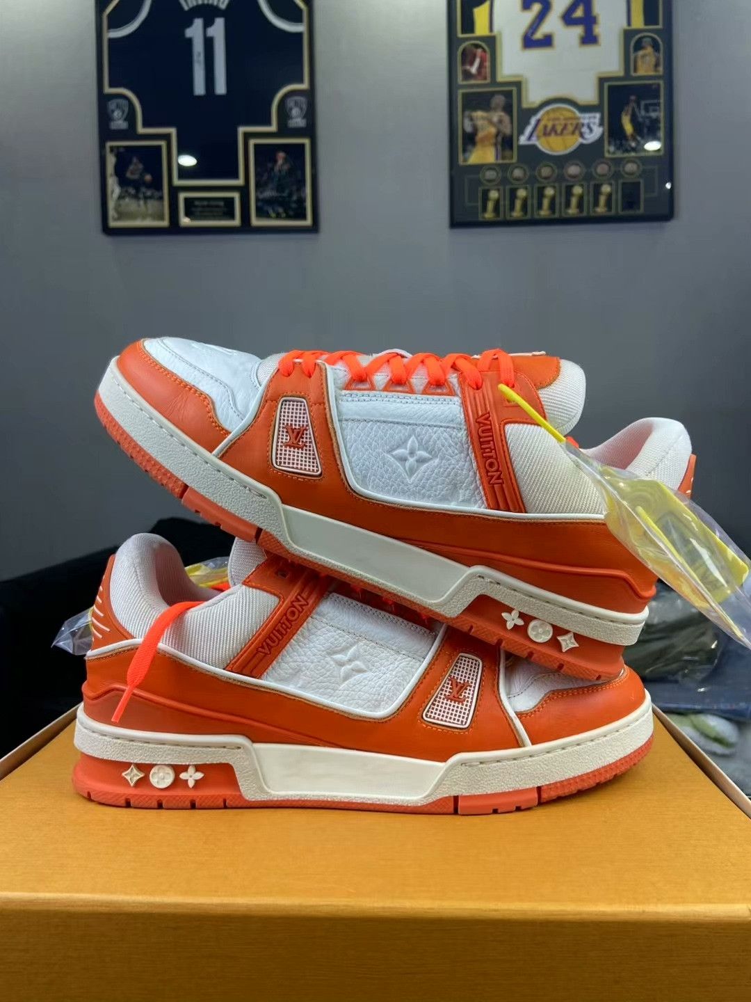 Louis Vuitton Louis Vuitton Training White Lowtop Sneakers 41 Men Size US 8.5 / EU 41-42 - 7 Thumbnail