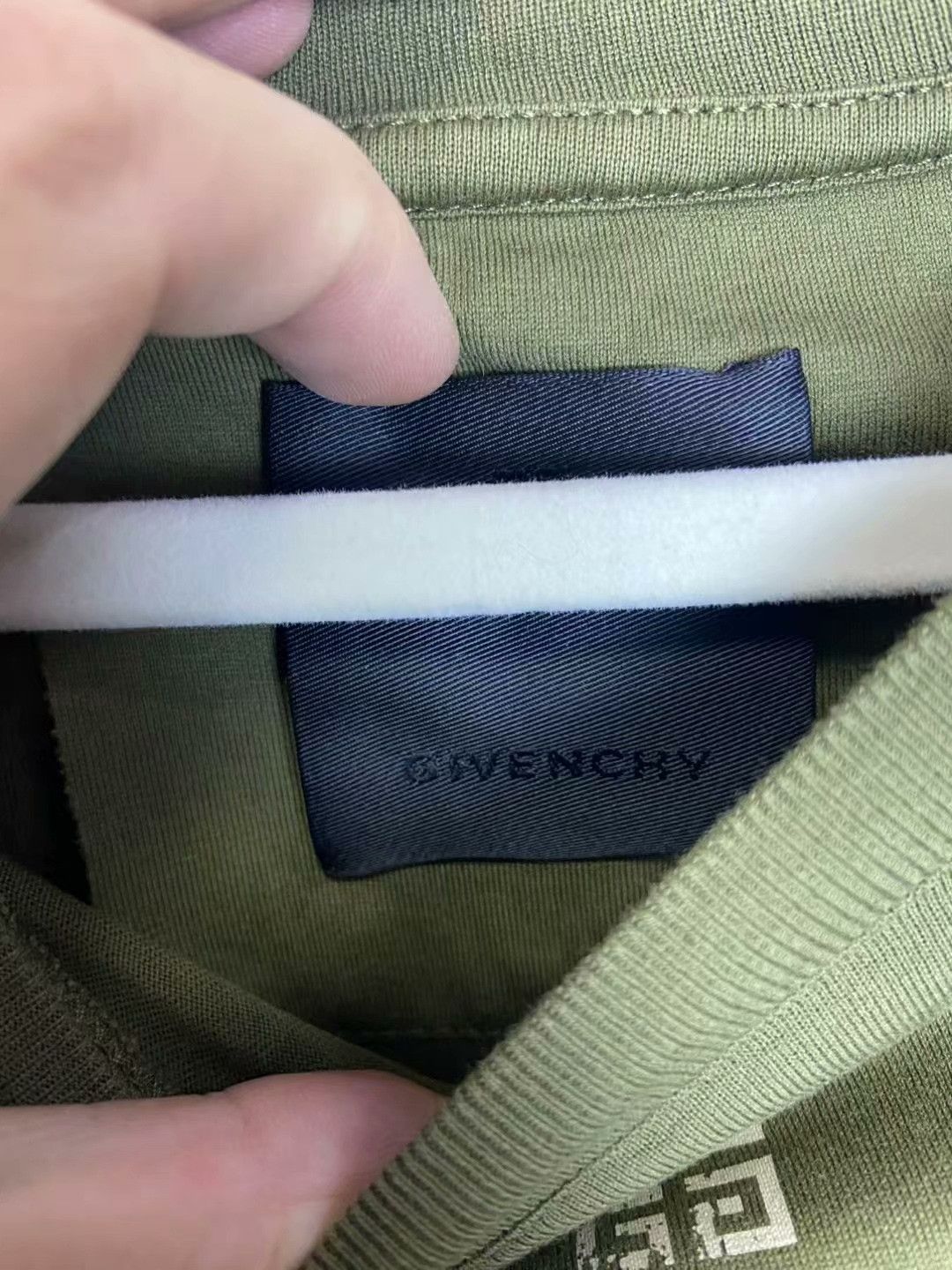Givenchy Givenchy Green T-Shirt M Men Size US M / EU 48-50 / 2 - 4 Thumbnail