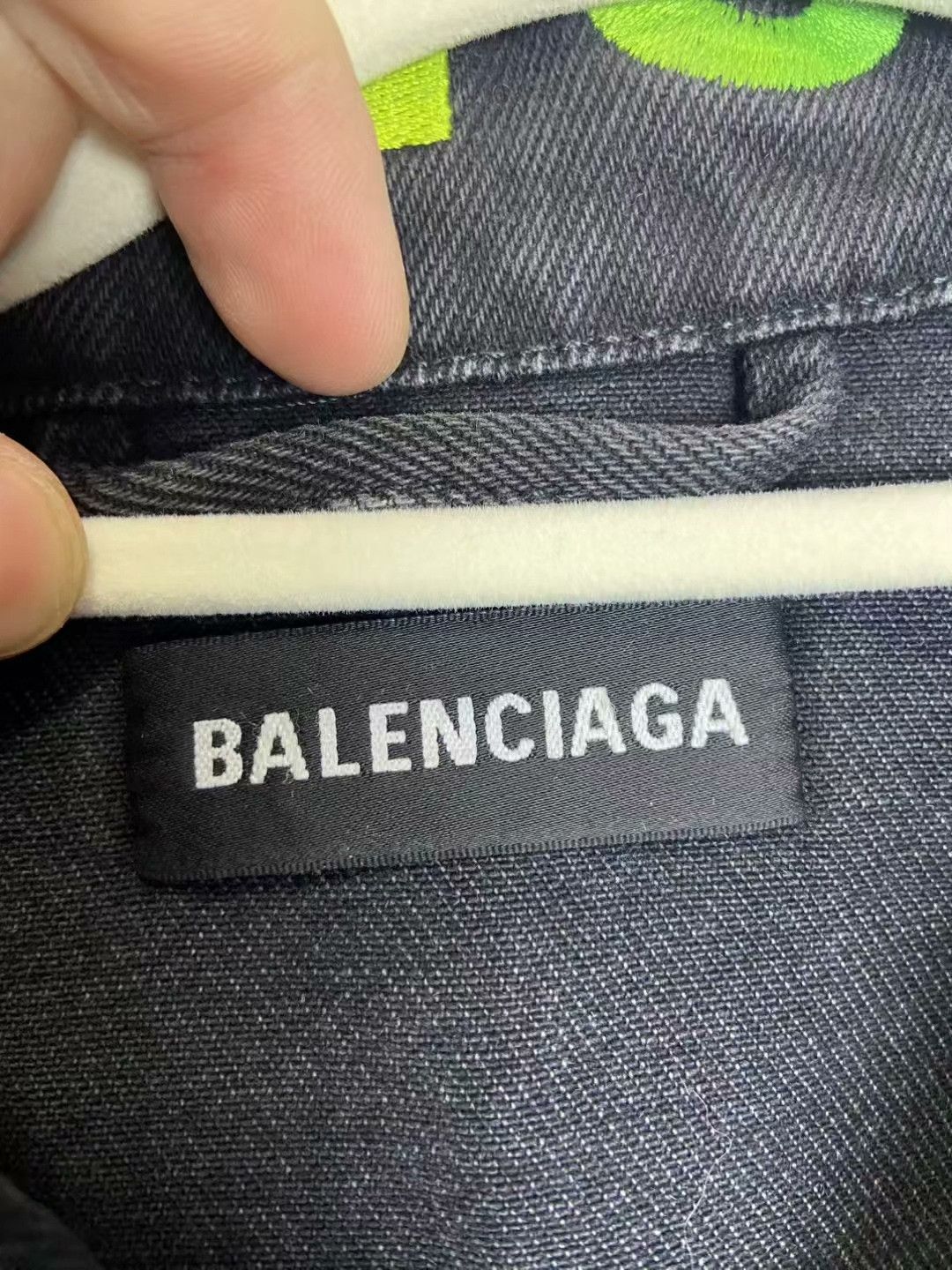 Balenciaga Balenciaga Denim Rainbow Multi Jacket M Women Size M / US 6-8 / IT 42-44 - 3 Thumbnail