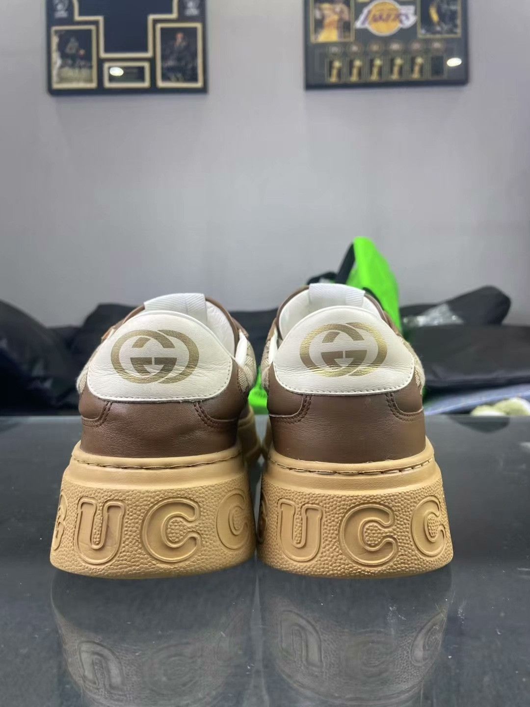 Gucci Gucci Printed Lowtop Sneakers 43 Men Size US 10 / EU 43 - 5 Thumbnail