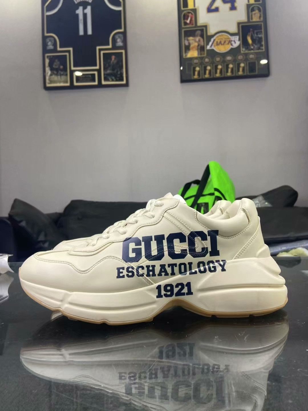 Gucci Gucci Printed Lowtop Sneakers 42 Men Size US 9 / EU 42 - 3 Thumbnail