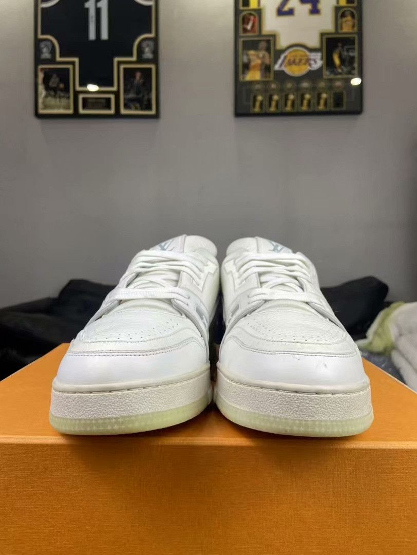 Louis Vuitton Louis Vuitton Training White Lowtop Sneakers 44 Men Size US 10.5 / EU 43-44 - 2 Thumbnail