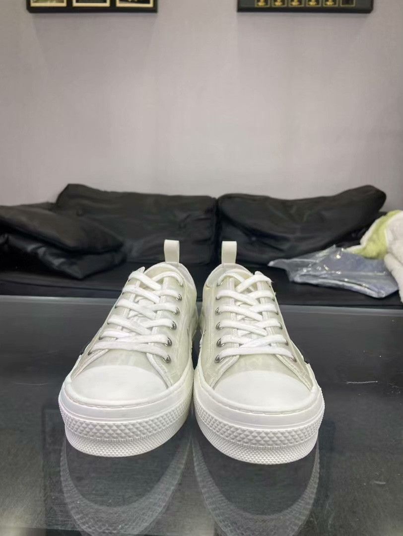 Dior Dior White Lowtop Sneakers 23 Women Size US 8 / IT 38 - 2 Thumbnail