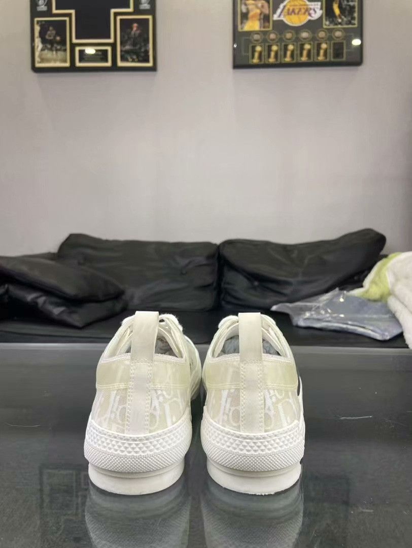 Dior Dior White Lowtop Sneakers 23 Women Size US 8 / IT 38 - 4 Thumbnail