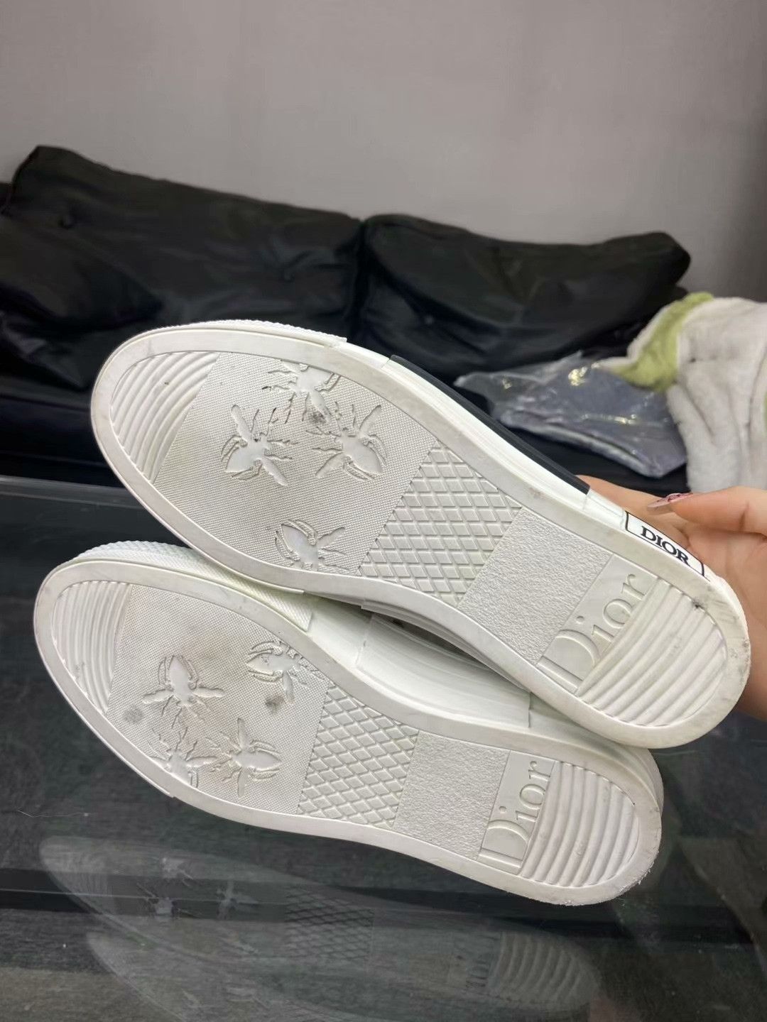Dior Dior White Lowtop Sneakers 23 Women Size US 8 / IT 38 - 5 Thumbnail