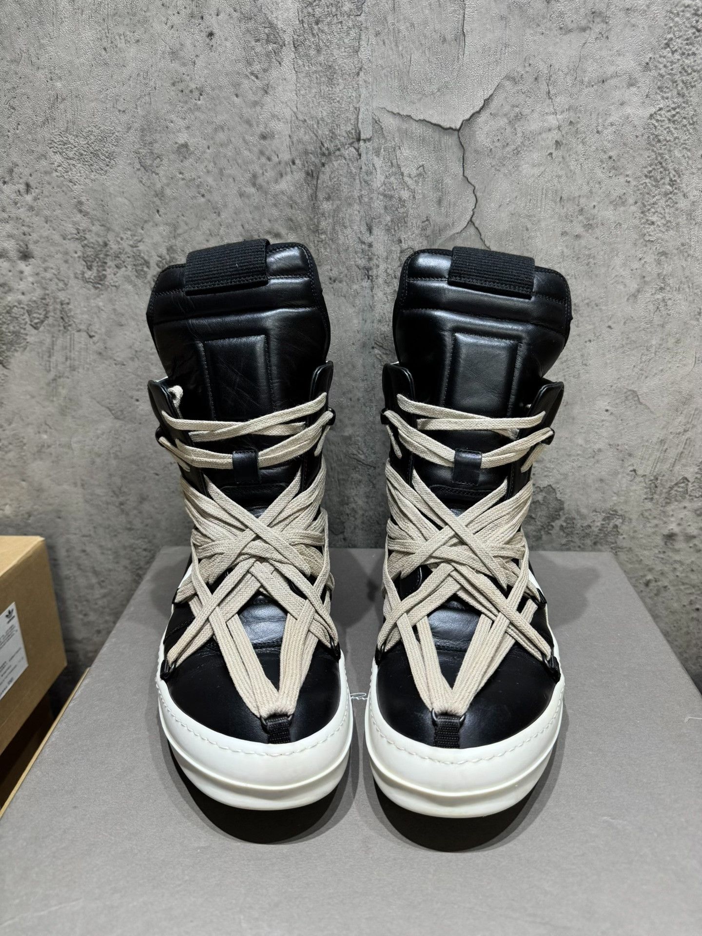 Rick Owens Rick Owens Black Hitop Sneakers S Men Size US 10 / EU 43 - 6 Thumbnail