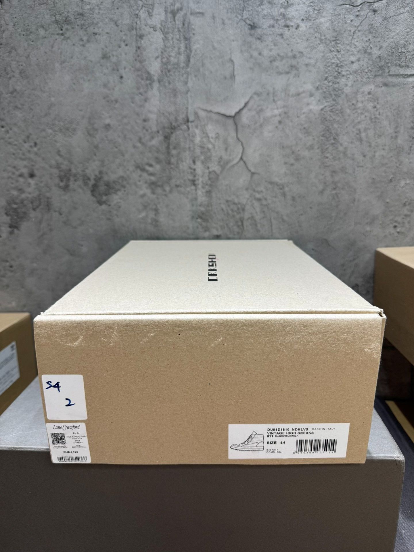 Rick Owens Rick Owens Black Hitop Sneakers 44 Men Size US 10.5 / EU 43-44 - 3 Thumbnail