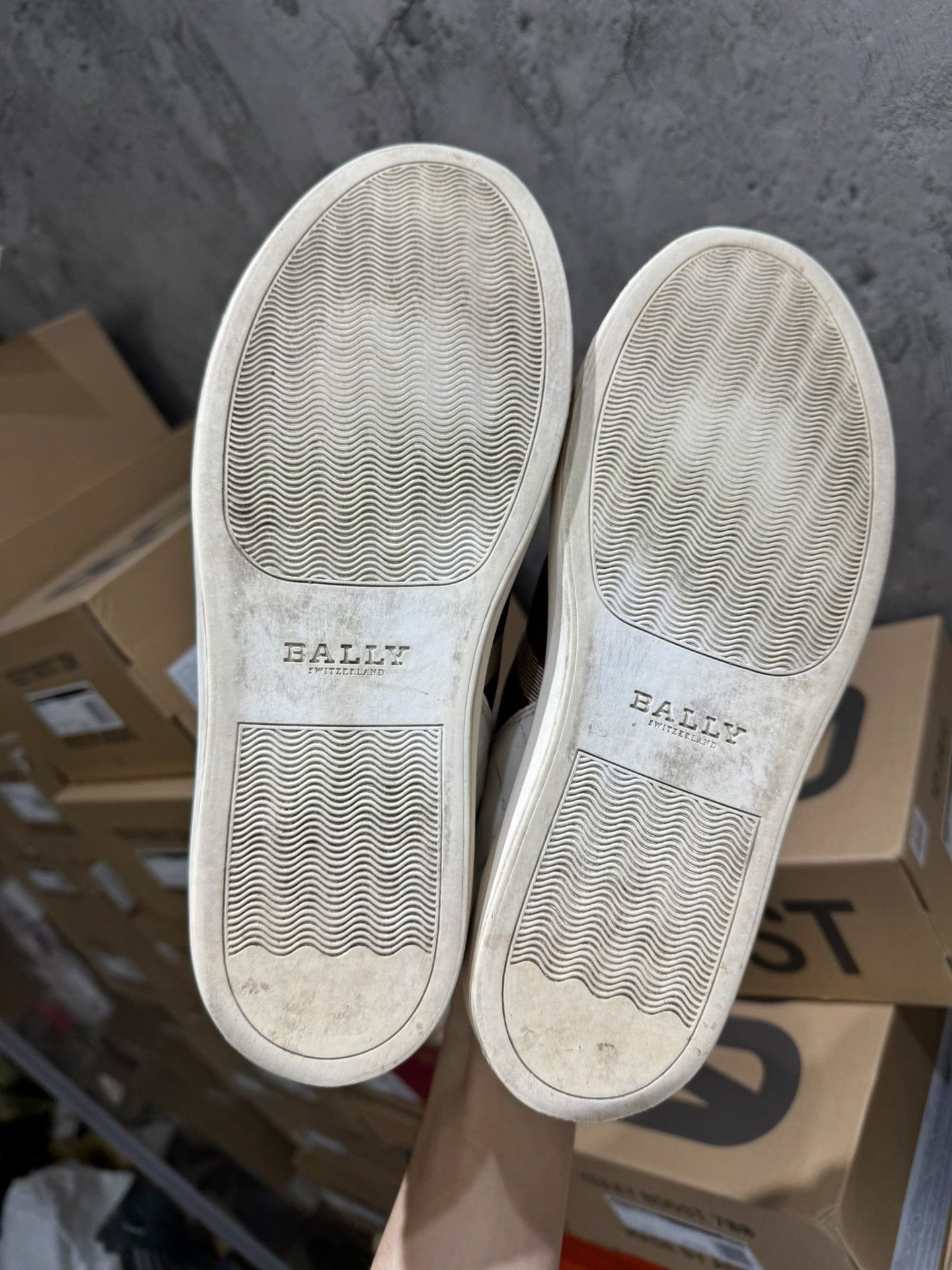 Bally Bally Leather White Lowtop Sneakers 40 Men Size US 7.5 / EU 40-41 - 2 Thumbnail