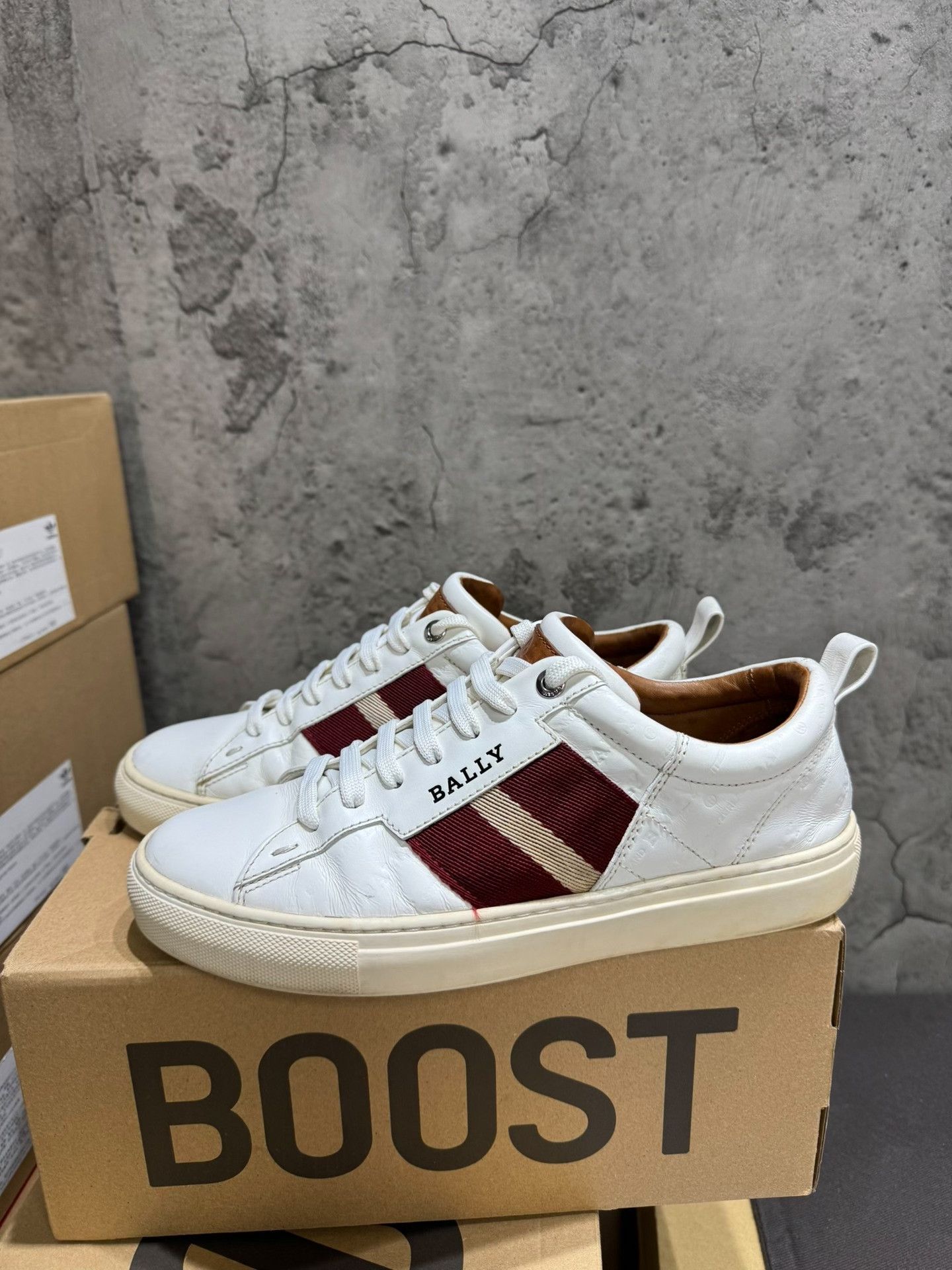 Bally Bally Leather White Lowtop Sneakers 40 Men Size US 7.5 / EU 40-41 - 5 Thumbnail