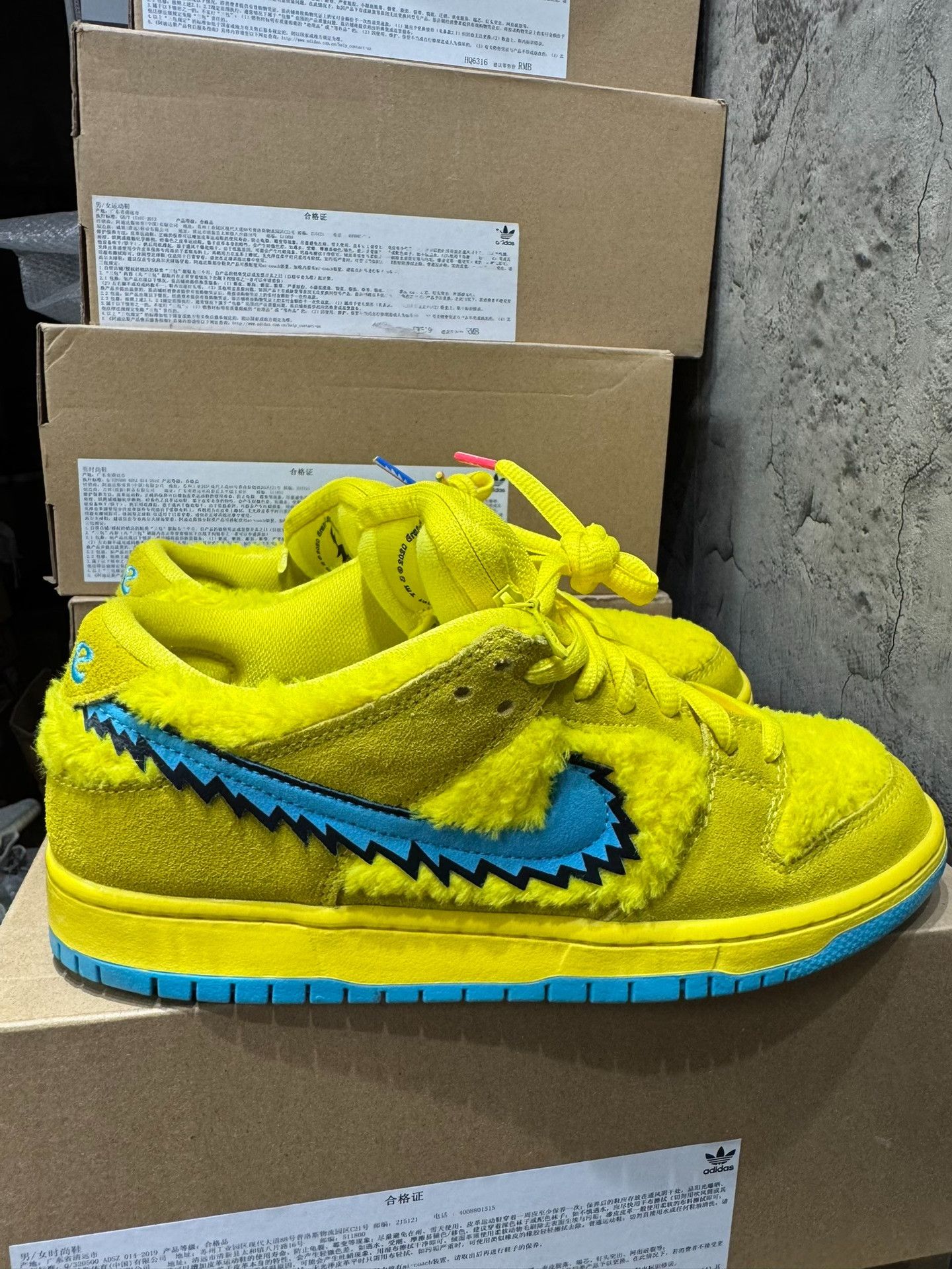 Nike Nike DUNK Yellow Lowtop Sneakers 42 Men Size US 9 / EU 42 - 7 Thumbnail