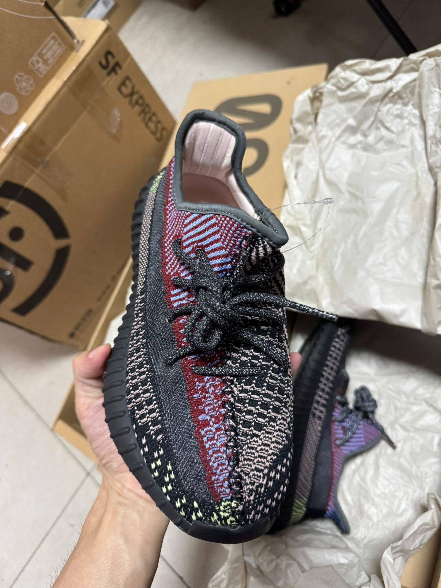 Yeezy Yeezy Black Lowtop Sneakers 39 Men Size US 6.5 / EU 39-40 - 3 Thumbnail