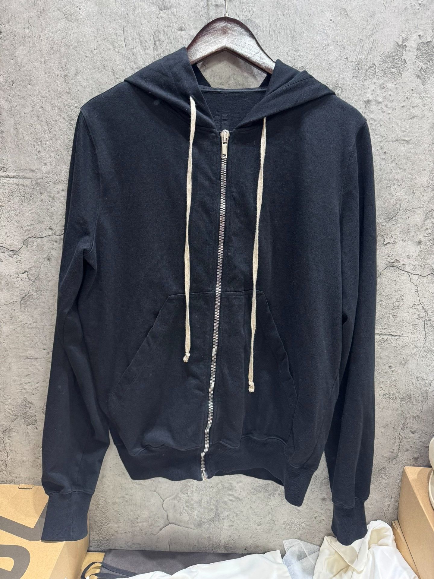 Rick Owens Rick Owens Printed Black Hoodie M Men Size US M / EU 48-50 / 2 - 5 Thumbnail