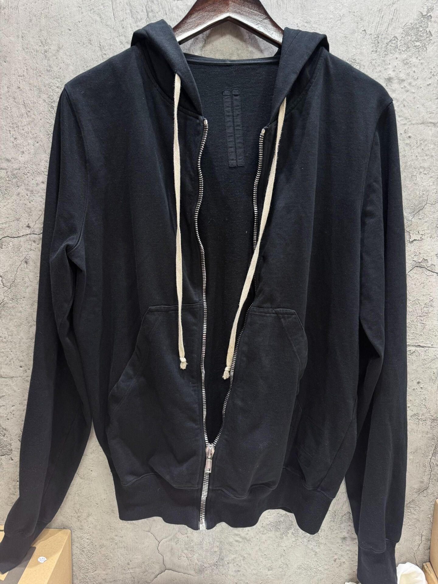 Rick Owens Rick Owens Printed Black Hoodie M Men Size US M / EU 48-50 / 2 - 3 Thumbnail