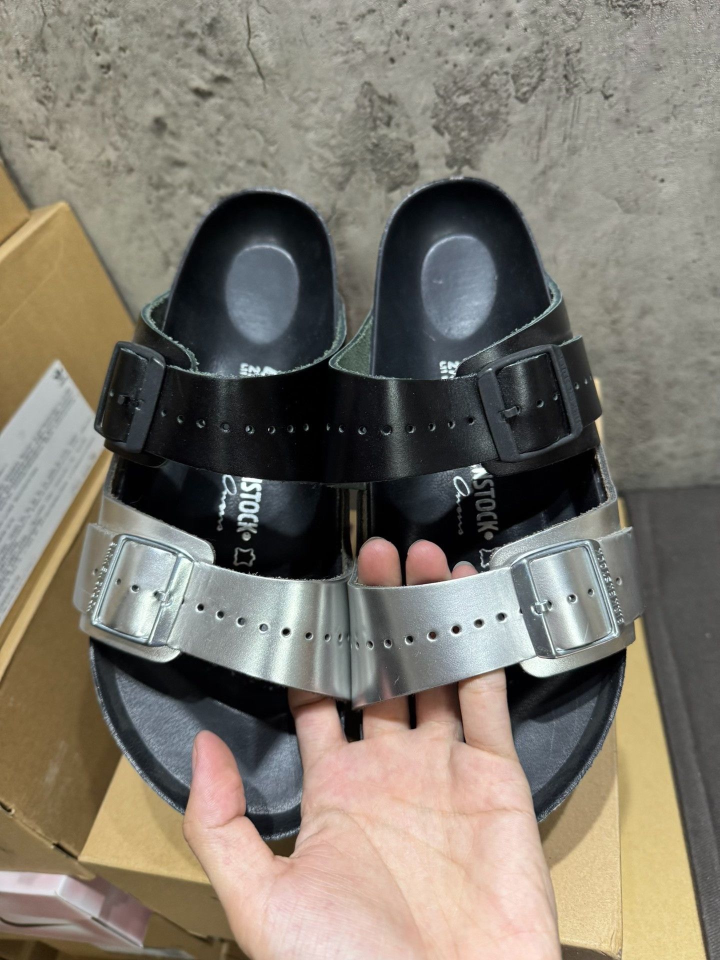 Rick Owens Rick Owens Silver Sandals 42 Men Size US 9 / EU 42 - 9 Thumbnail