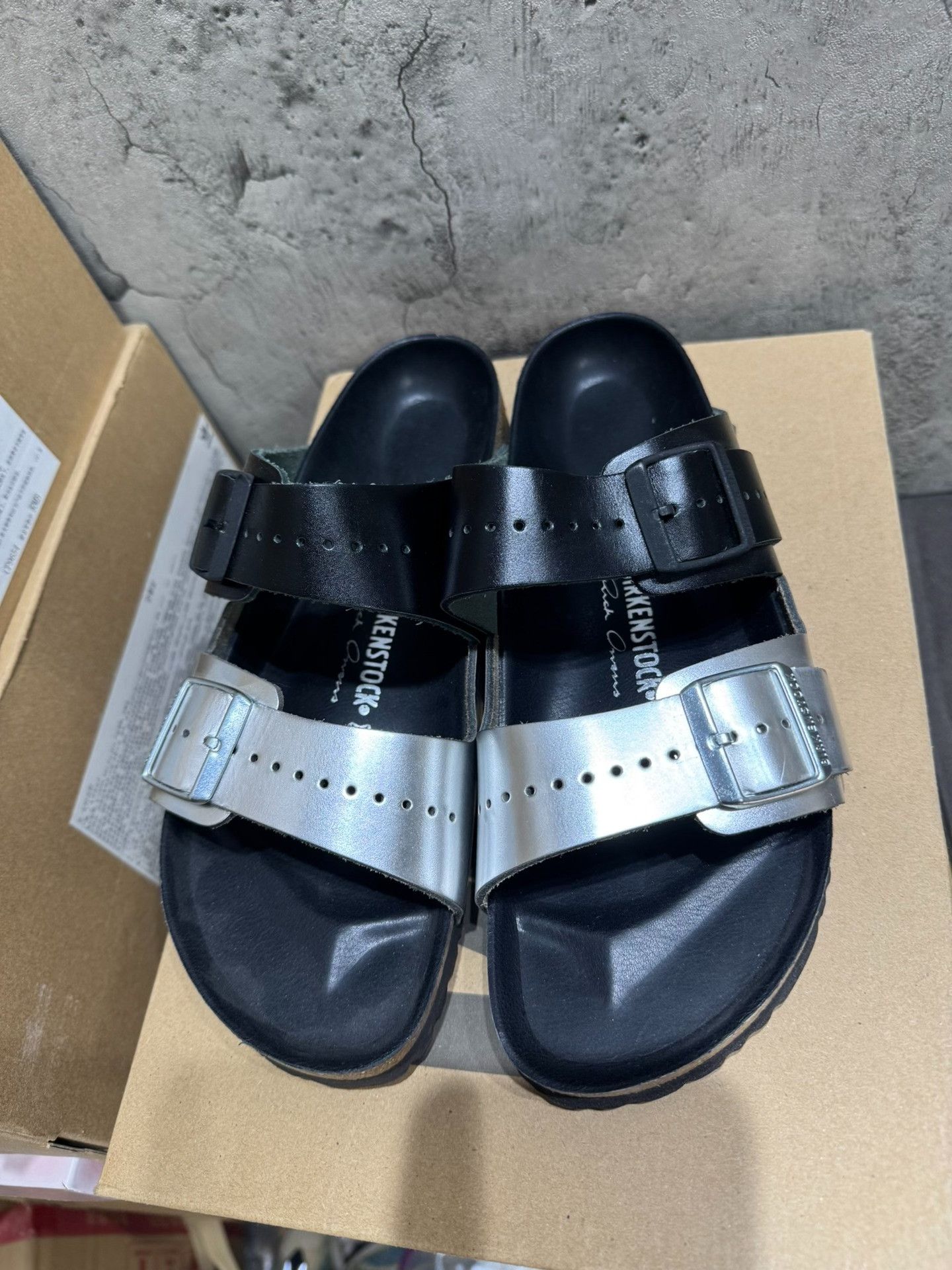 Rick Owens Rick Owens Silver Sandals 42 Men Size US 9 / EU 42 - 8 Thumbnail