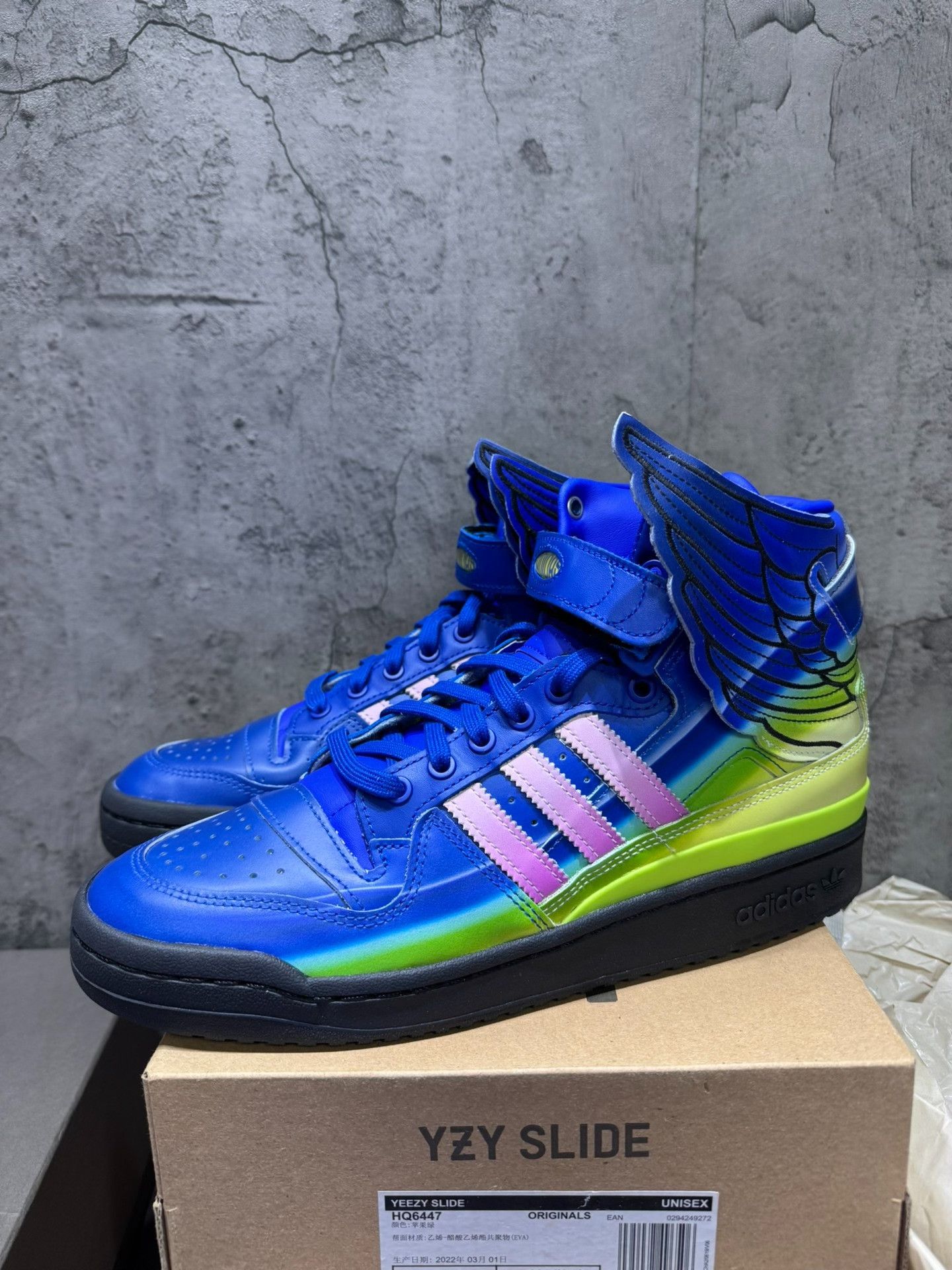 Adidas Adidas Blue Lowtop Sneakers 10 Men Size US 10 / EU 43 - 3 Thumbnail