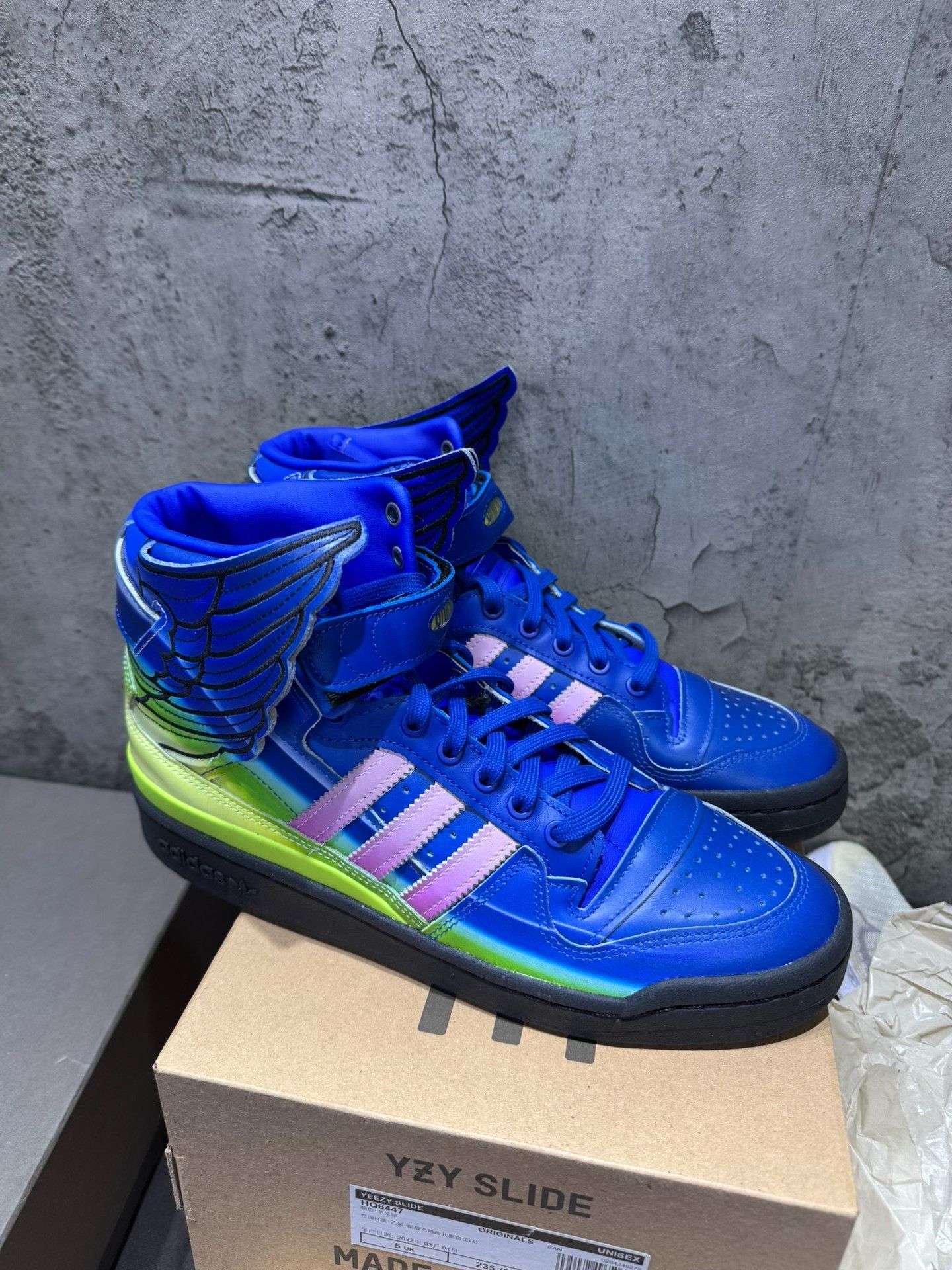 Adidas Adidas Blue Lowtop Sneakers 10 Men Size US 10 / EU 43 - 6 Thumbnail