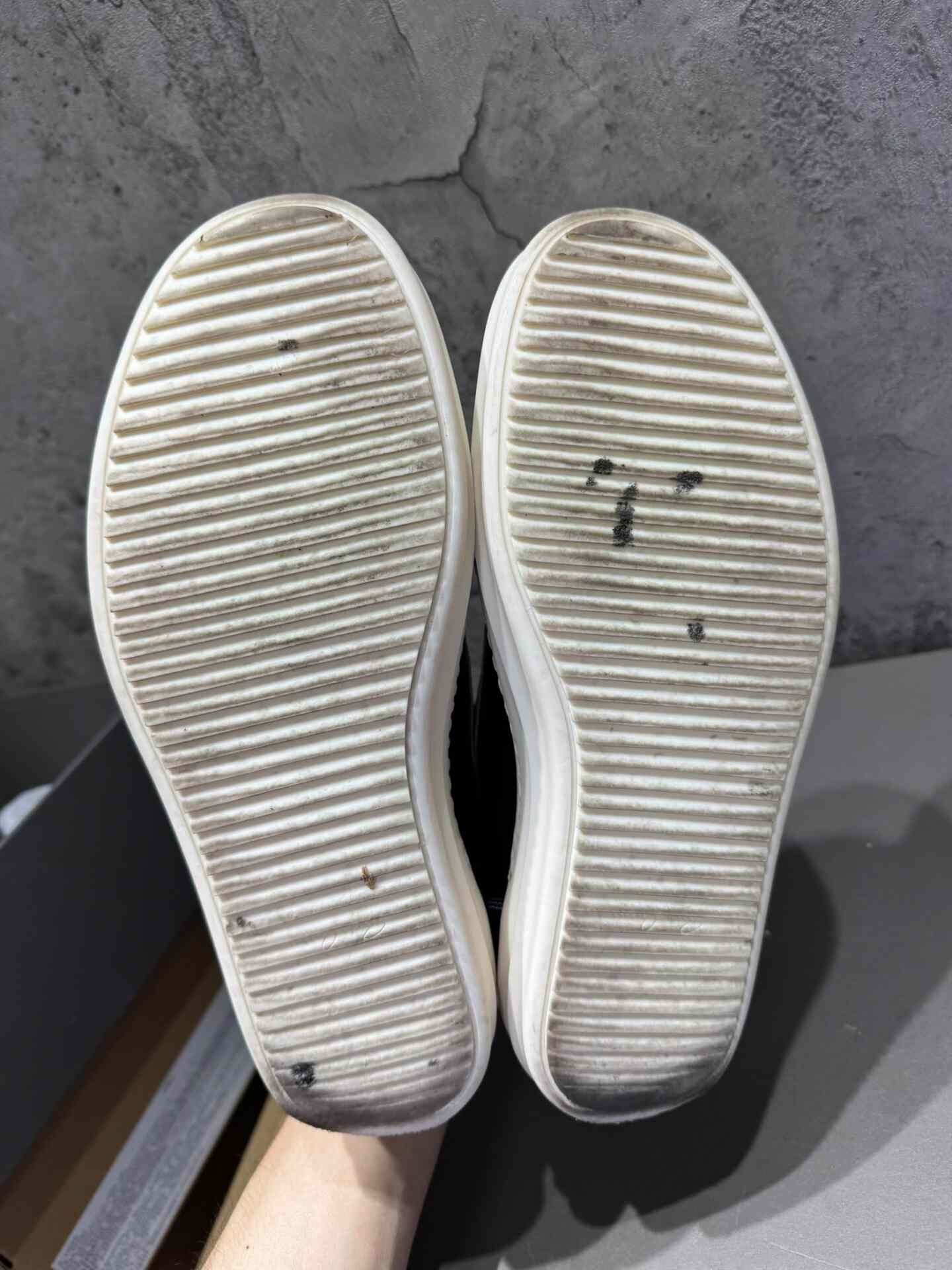 Rick Owens Rick Owens Leather Black Lowtop Sneakers 41 Men Size US 8.5 / EU 41-42 - 2 Thumbnail