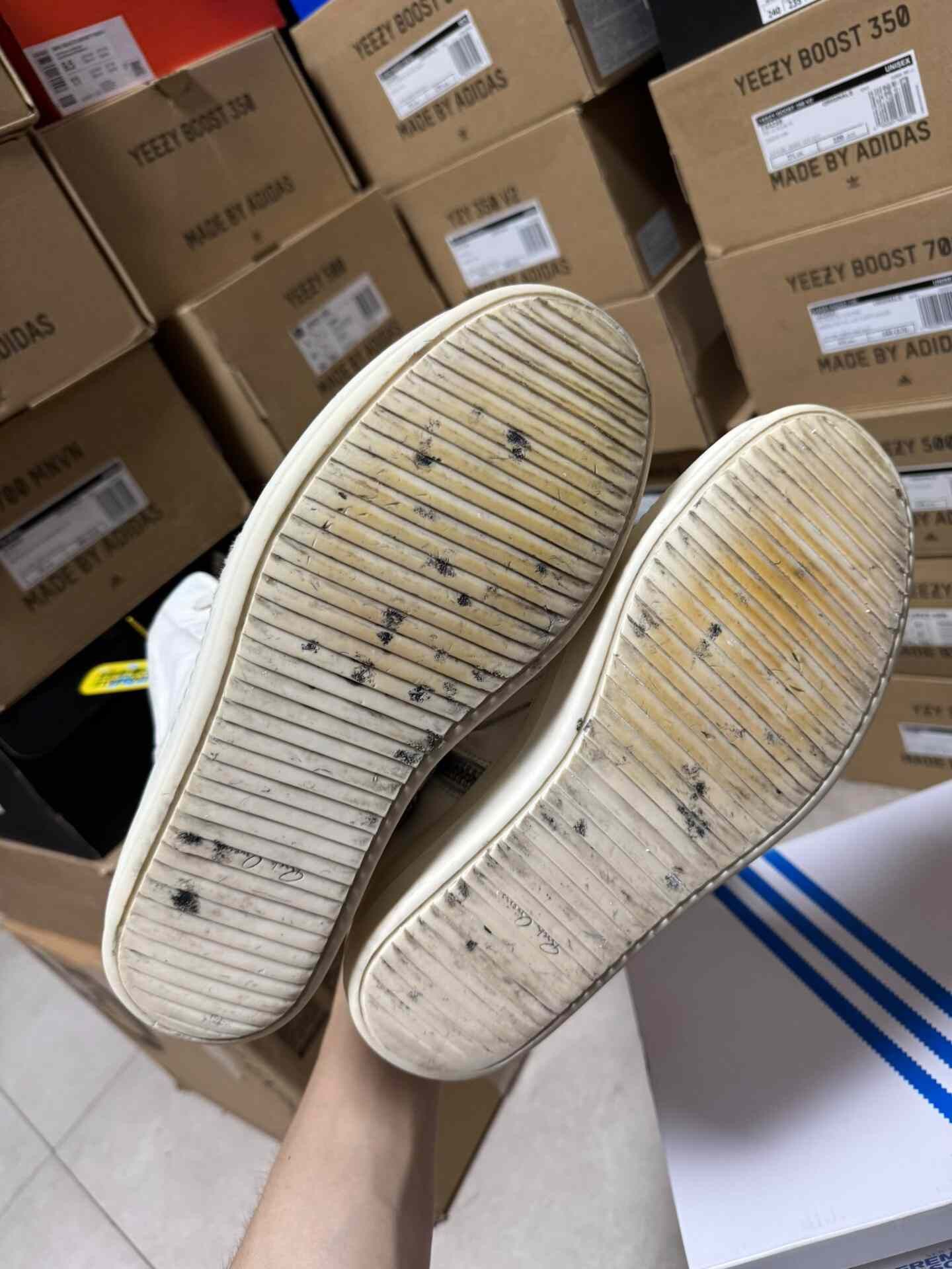 Rick Owens Rick Owens White Hitop Sneakers 41 Men Size US 8.5 / EU 41-42 - 8 Thumbnail