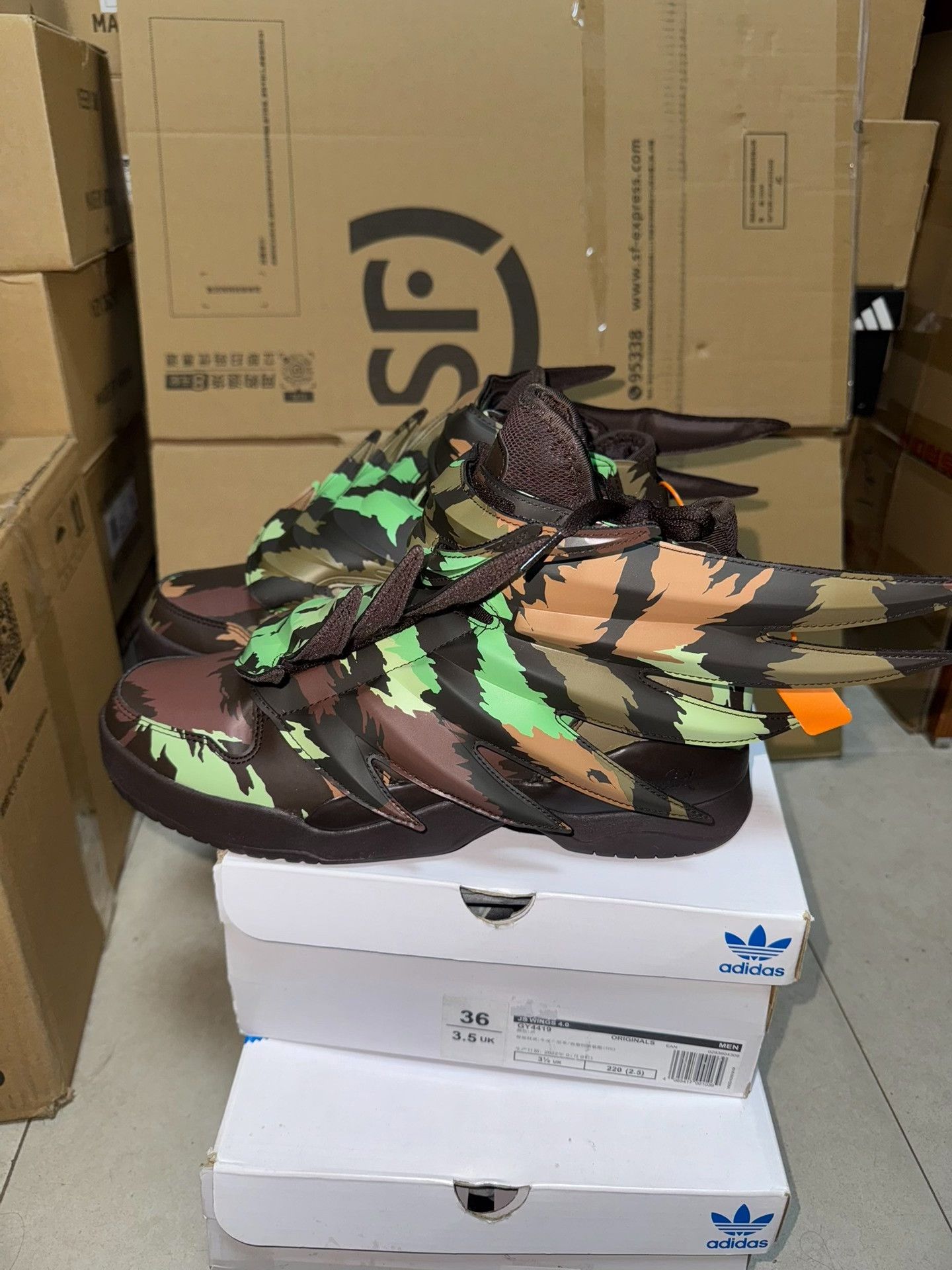 Adidas Adidas Green Hitop Sneakers S Men Size US 10 / EU 43 - 4 Thumbnail