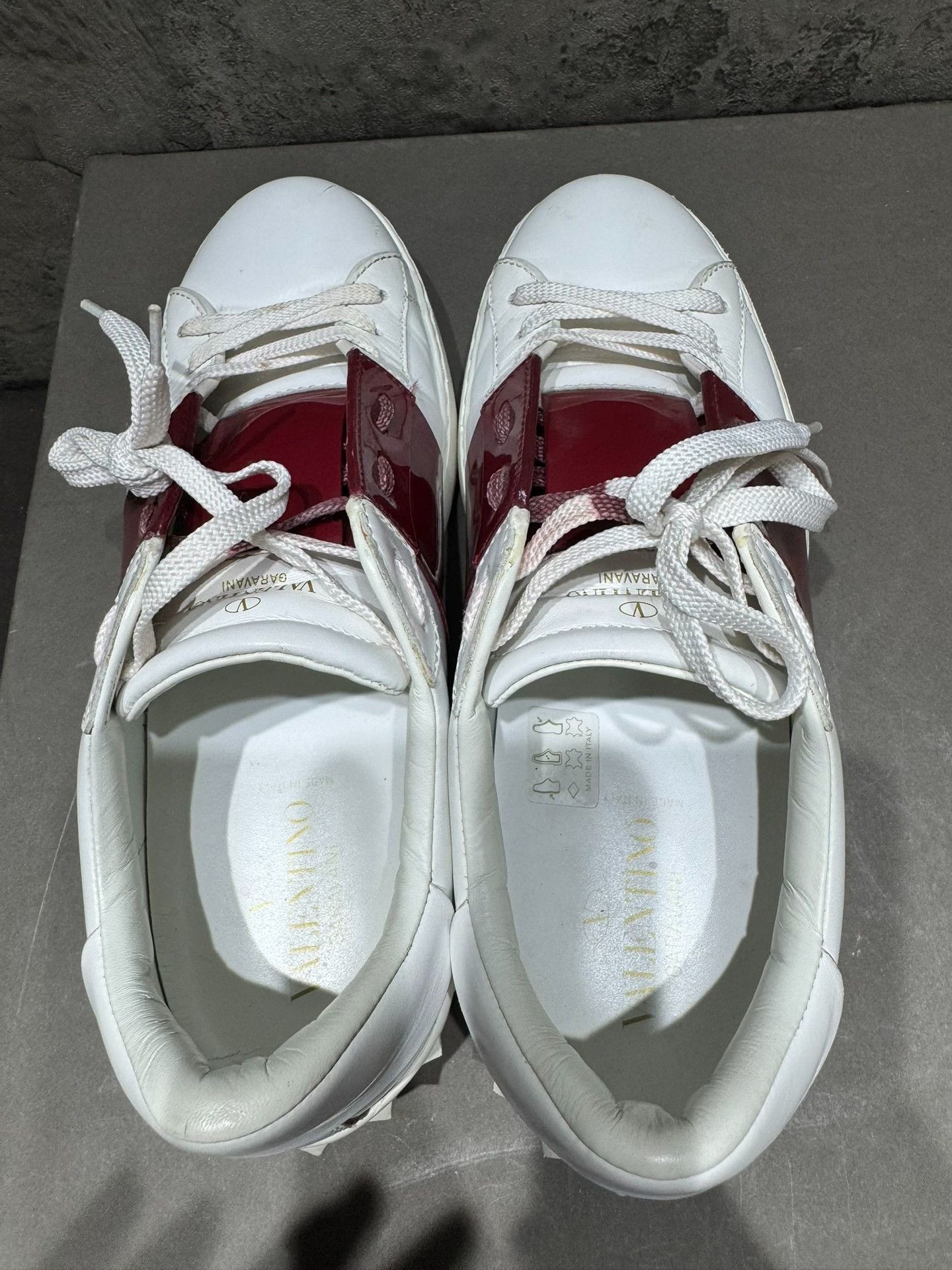 Valentino Valentino Red Lowtop Sneakers 40 Men Size US 7.5 / EU 40-41 - 8 Thumbnail