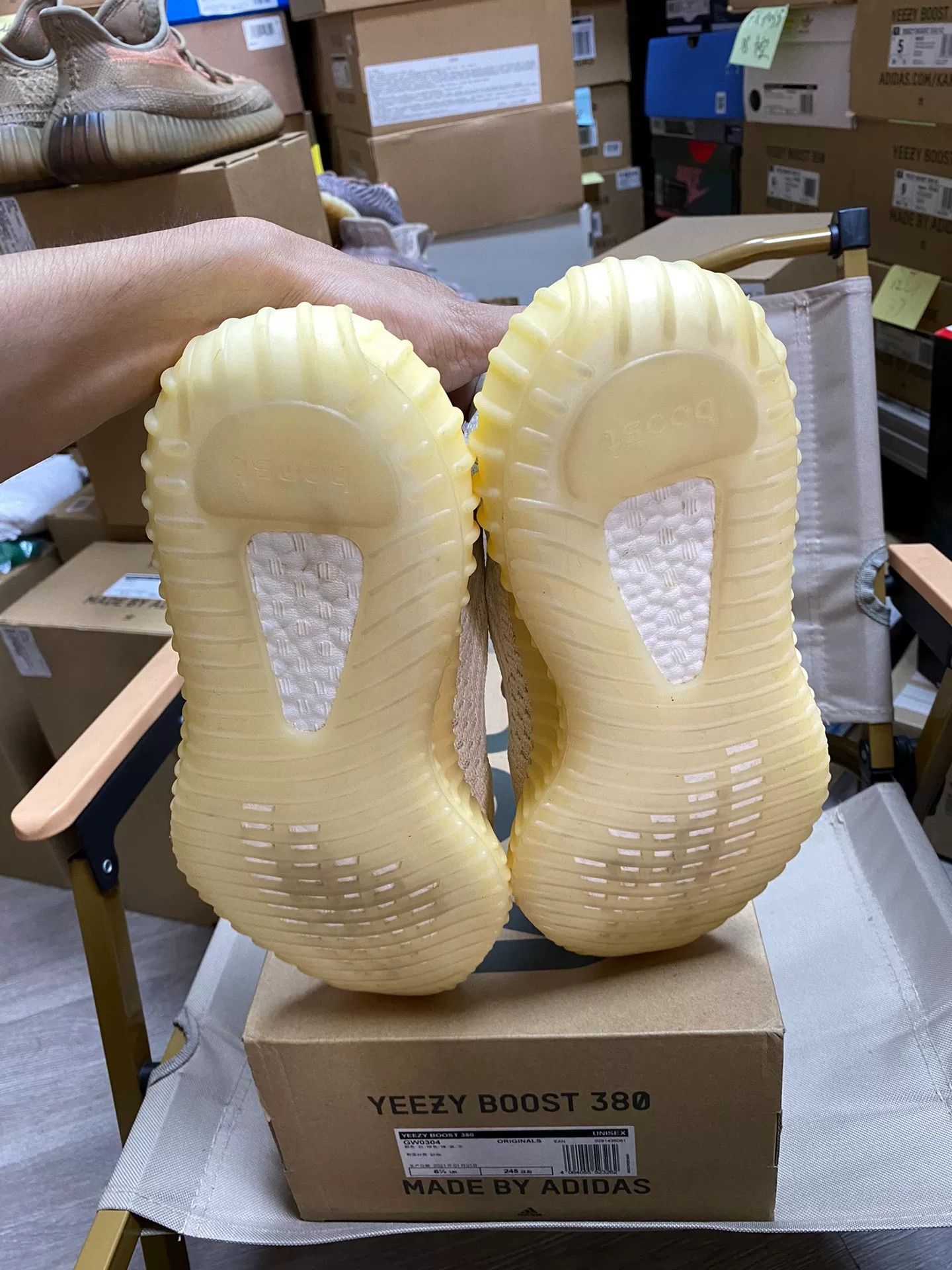 Yeezy Yeezy White Lowtop Sneakers 42 Men Size US 9 / EU 42 - 6 Thumbnail