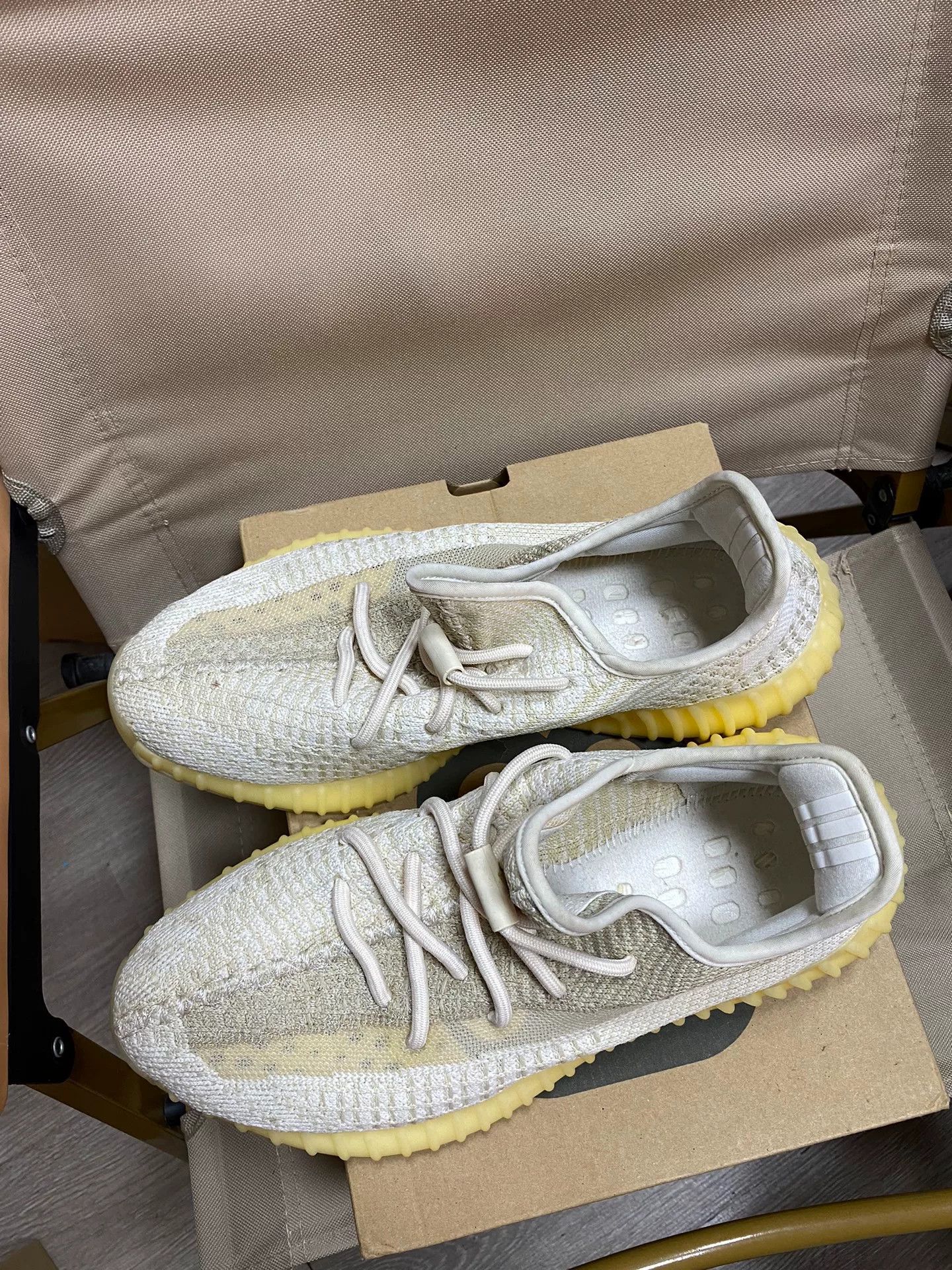 Yeezy Yeezy White Lowtop Sneakers 42 Men Size US 9 / EU 42 - 3 Thumbnail