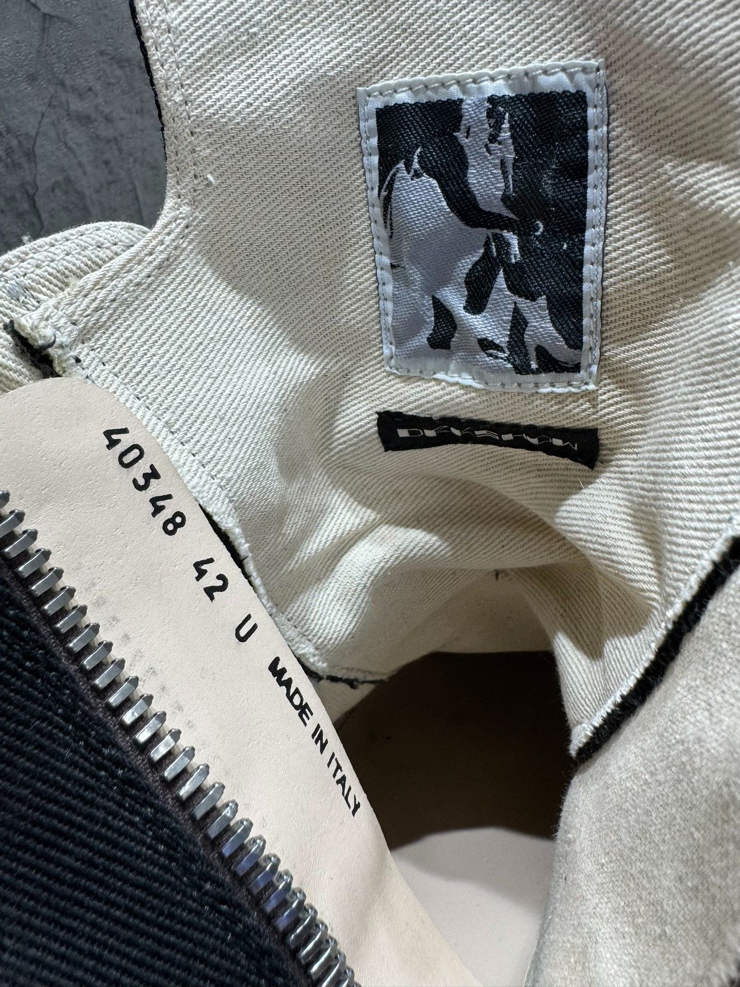 Rick Owens Rick Owens Canvas Black Hoodie 24 Men Size US XS / EU 42 / 0 - 5 Thumbnail