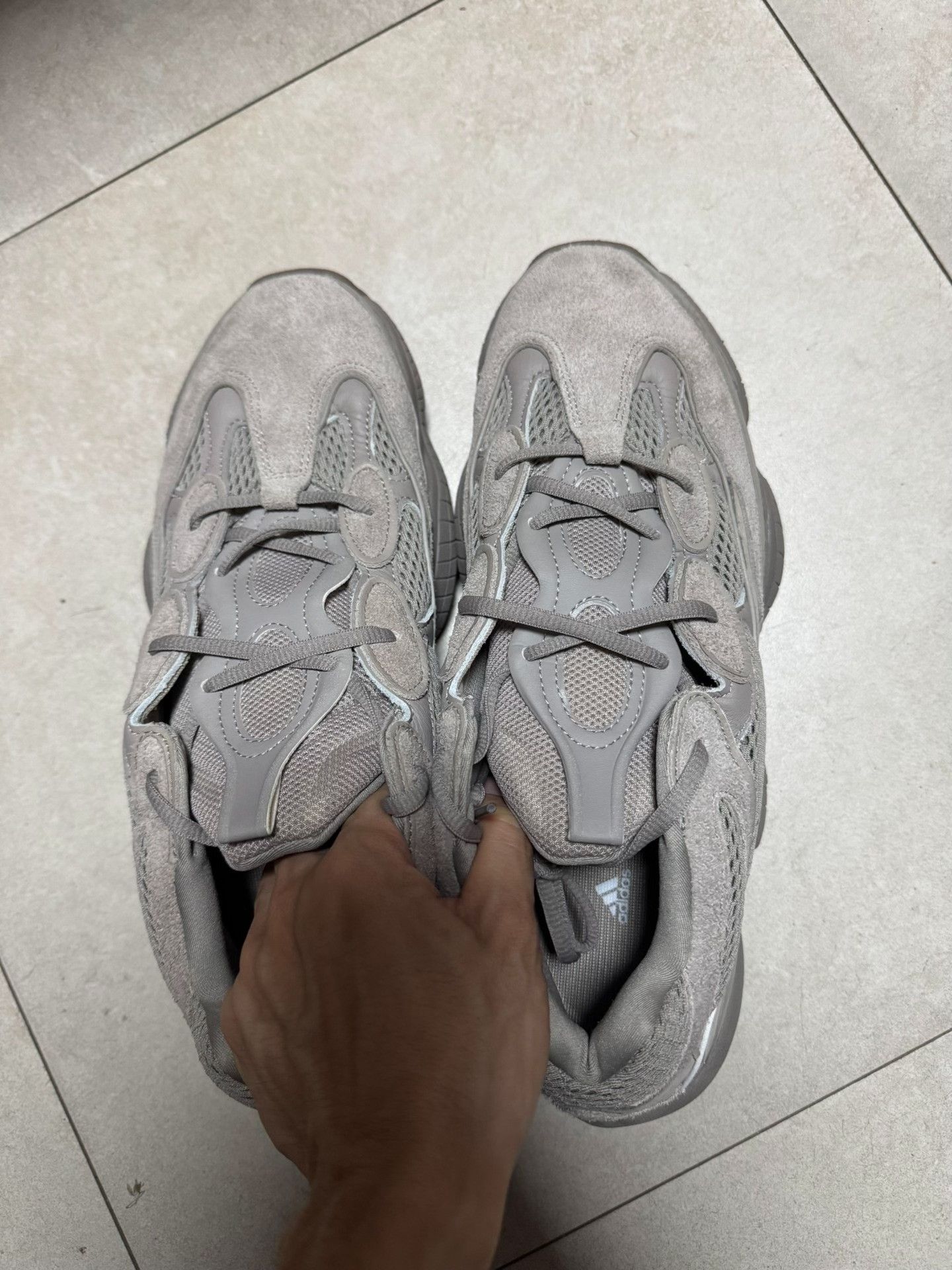 Adidas Adidas YEEZY500 Gray Lowtop Sneakers 12.5 Men Size US 12.5 / EU 45-46 - 2 Thumbnail
