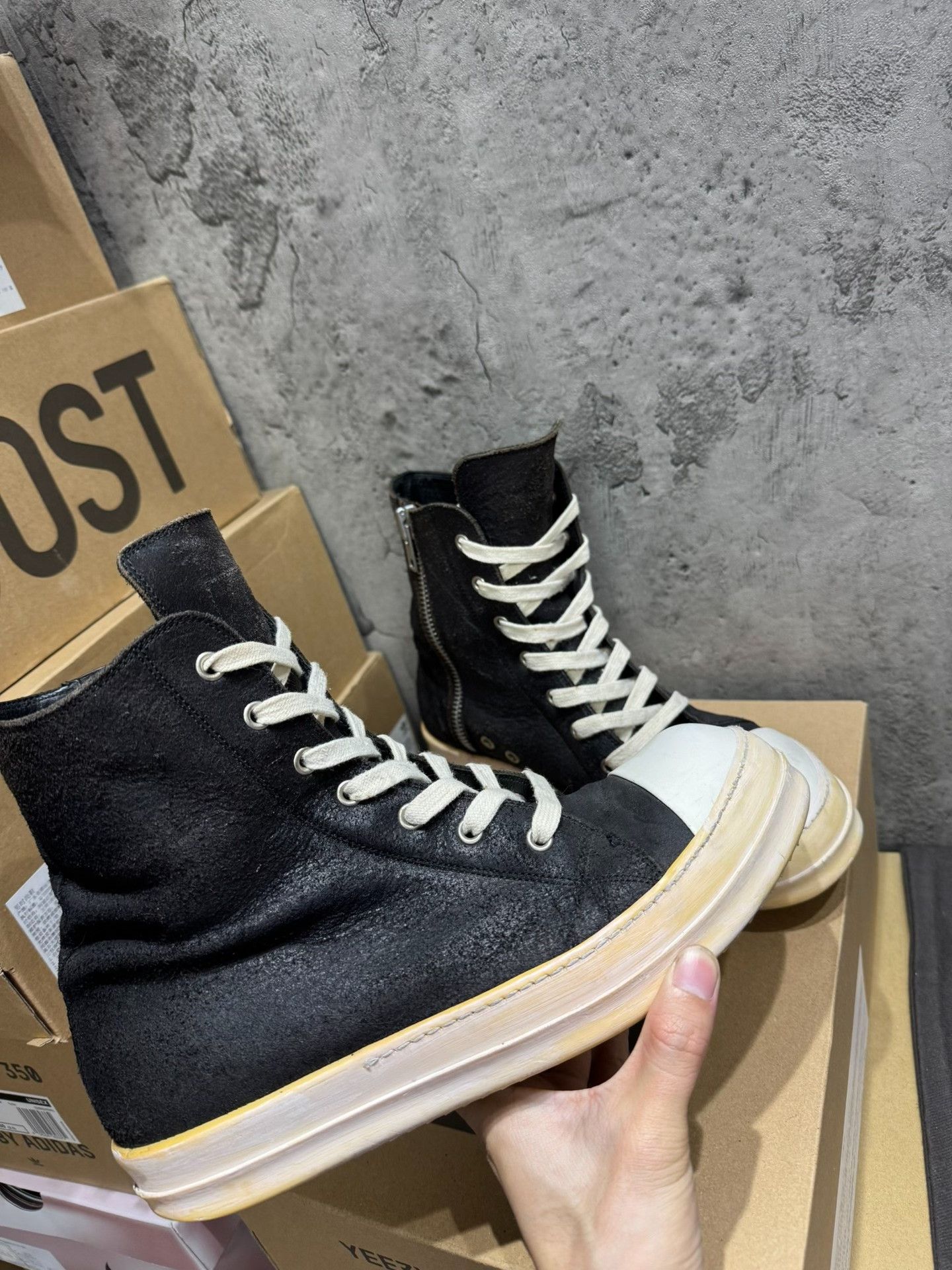 Converse Converse Leather Hitop Sneakers 41 Men Size US 8.5 / EU 41-42 - 4 Thumbnail