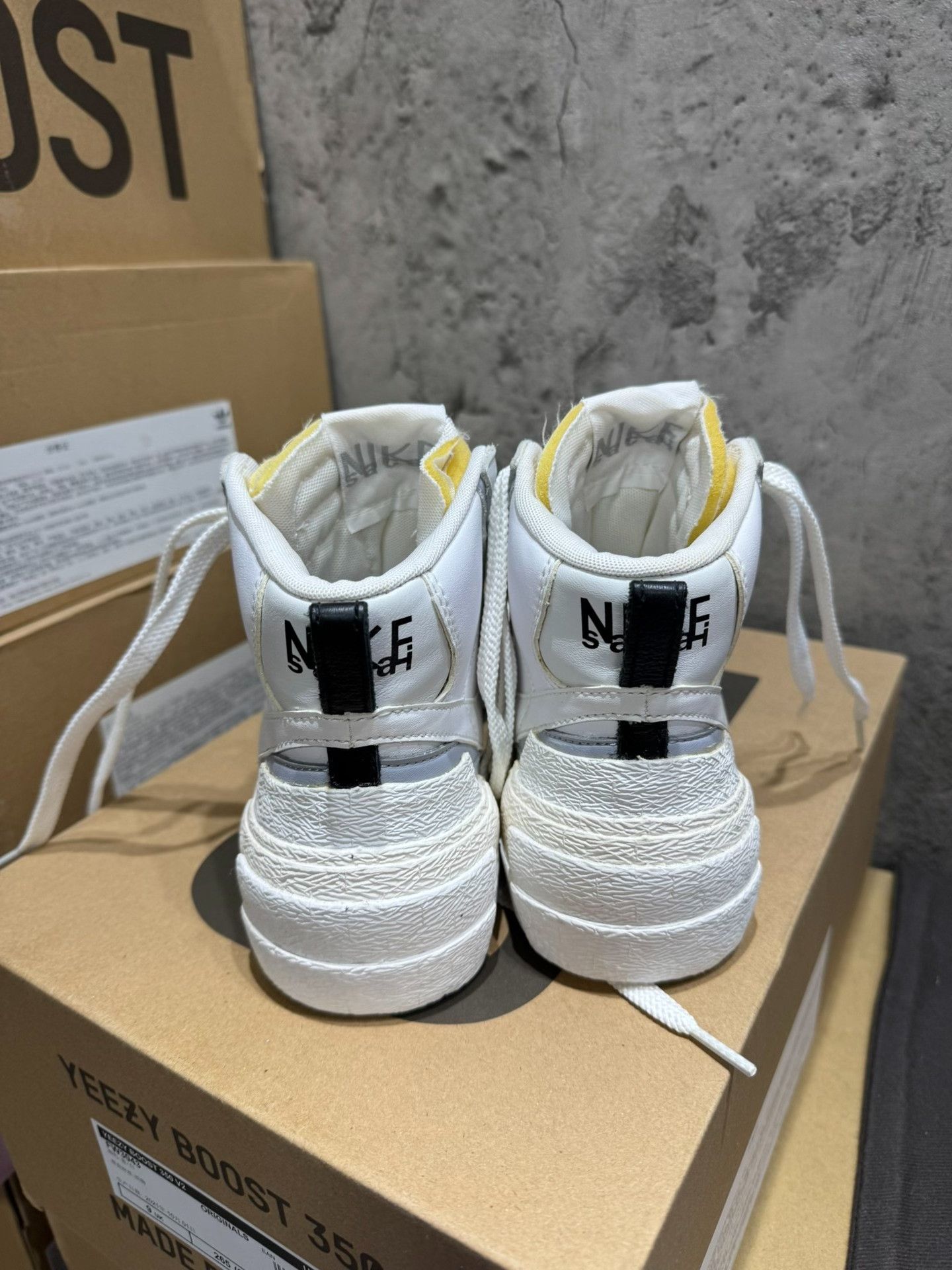 Sacai Sacai BLAZER White Lowtop Sneakers 38 Men Size US 6 / EU 39 - 4 Thumbnail