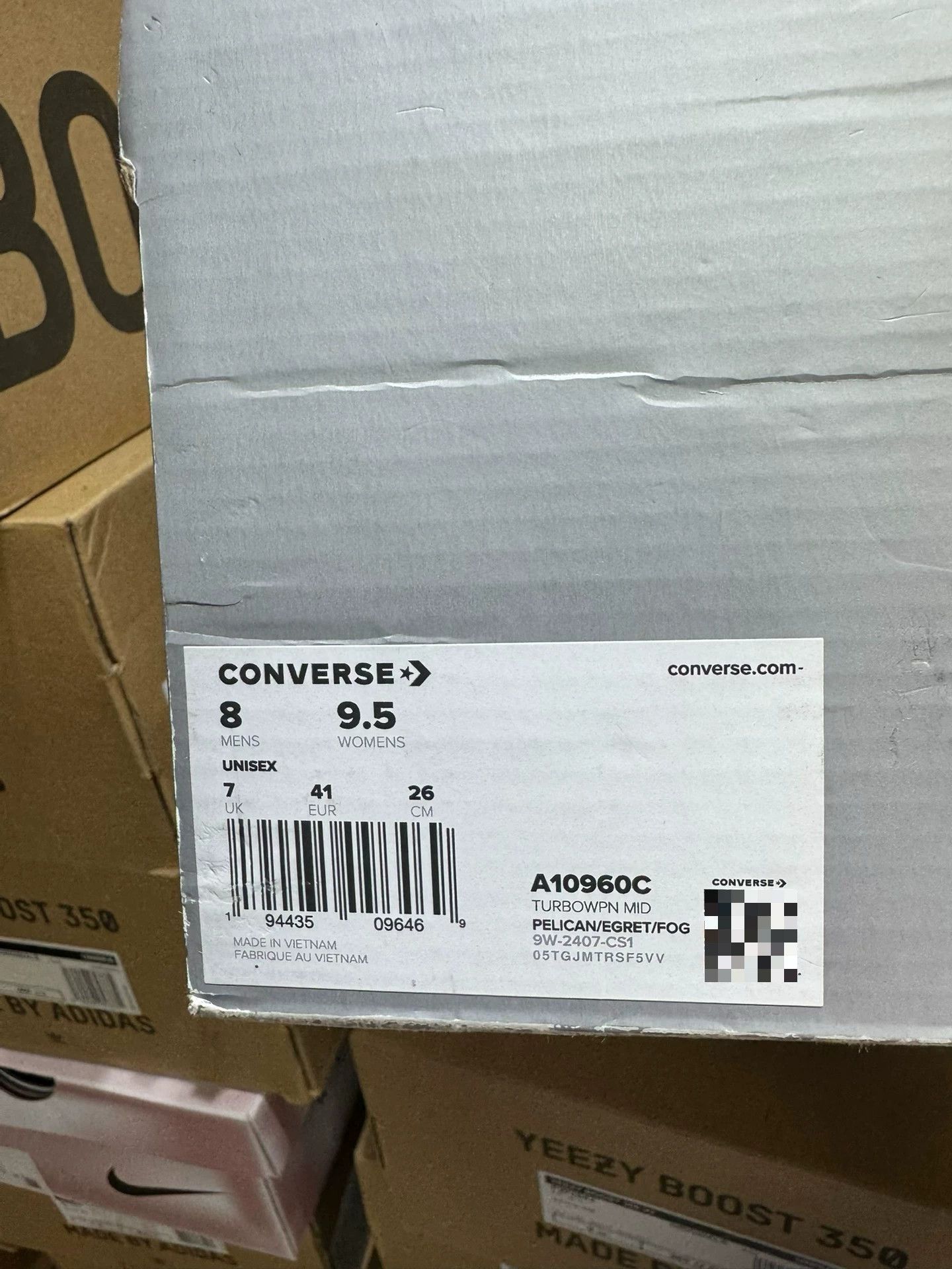 Converse Converse Collab White Hitop Sneakers 41 Men Size US 8.5 / EU 41-42 - 5 Thumbnail