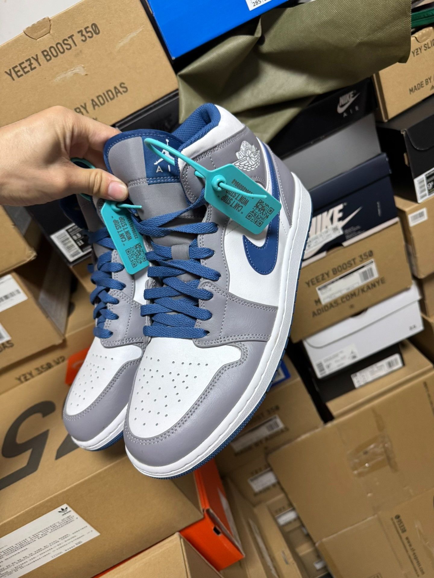 Nike Nike Blue Lowtop Sneakers 10 Men Size US 10 / EU 43 - 3 Thumbnail
