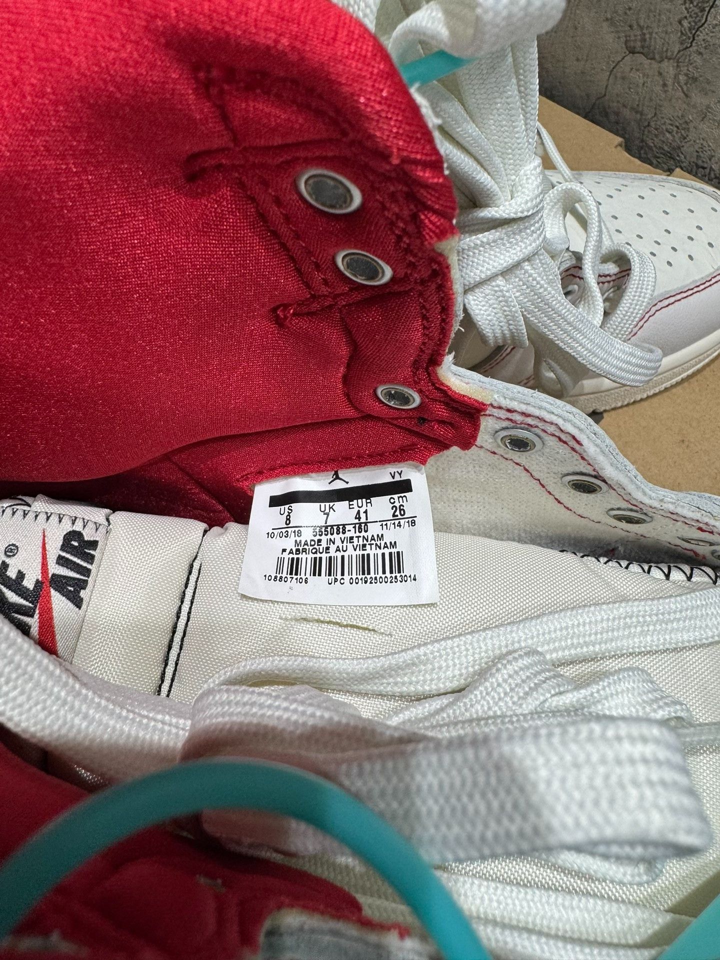Nike Nike Red Lowtop Sneakers 41 Men Size US 8.5 / EU 41-42 - 3 Thumbnail