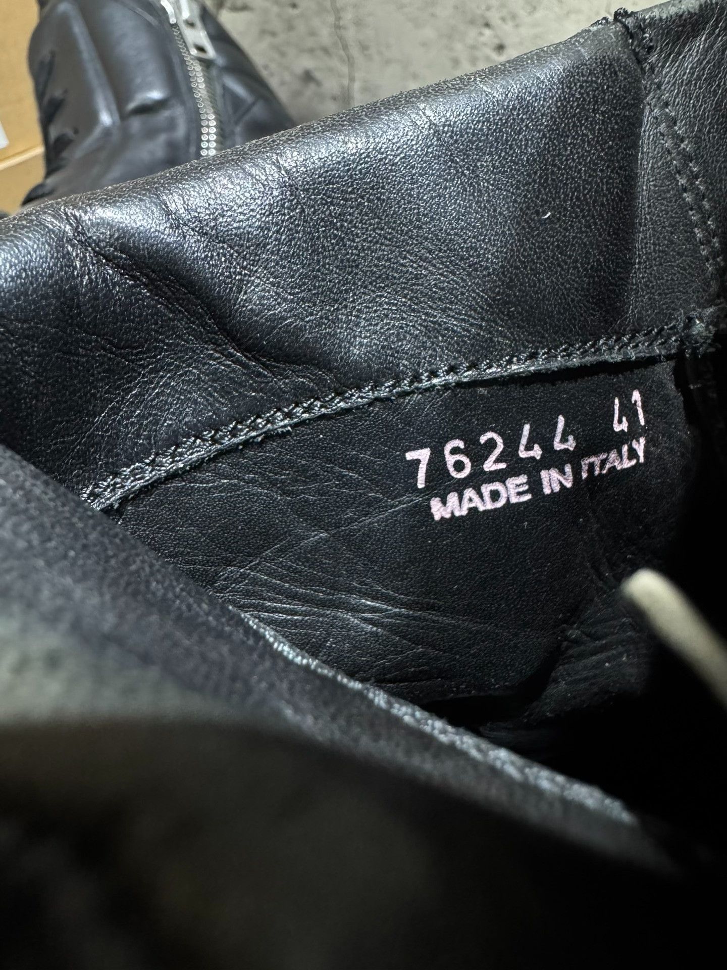 Rick Owens Rick Owens Leather Black Hitop Sneakers 41 Men Size US 8.5 / EU 41-42 - 6 Thumbnail
