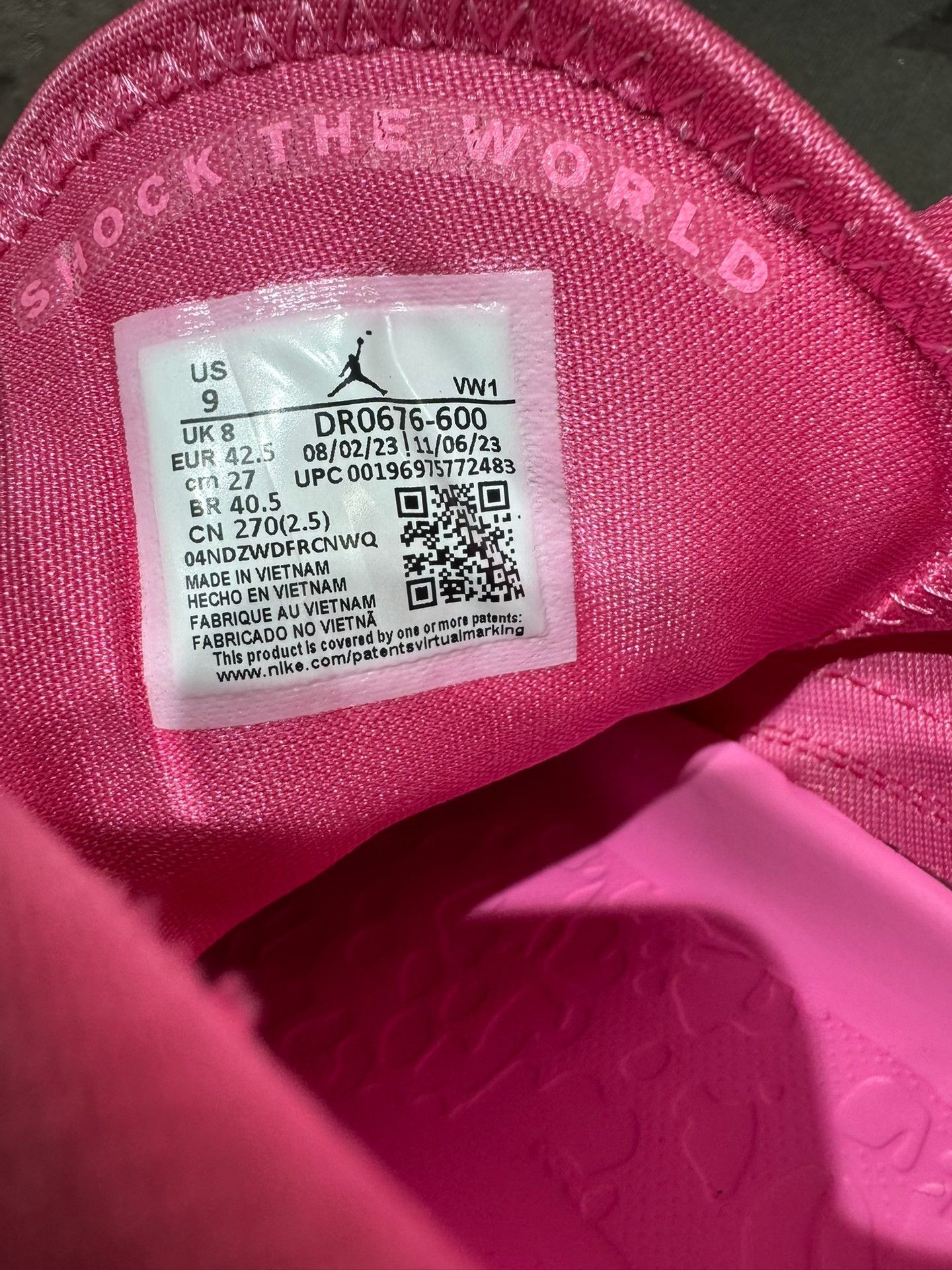 Nike Pink Lowtop Sneakers 42 Men